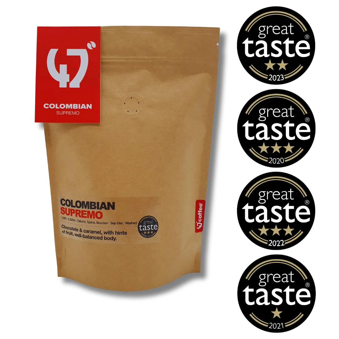 47degreescoffee Colombian Supremo