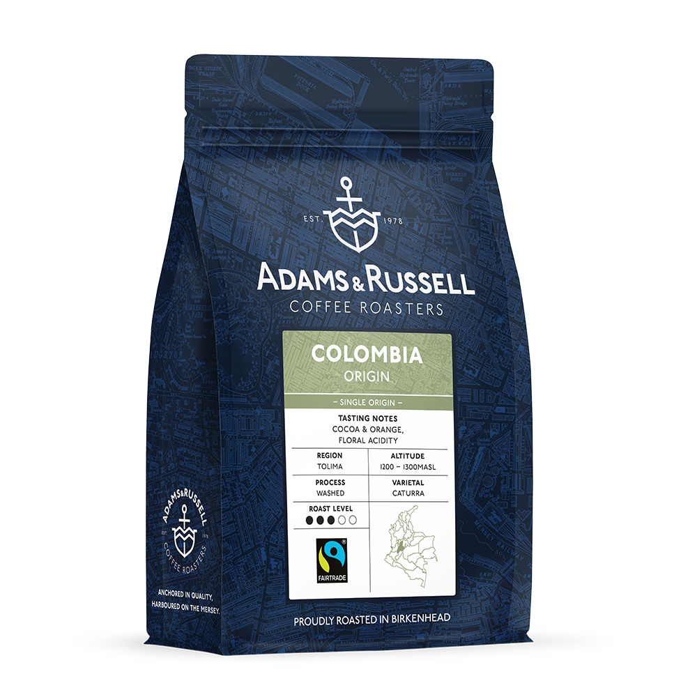 Adams & Russell Fairtrade Certified Colombia Origin