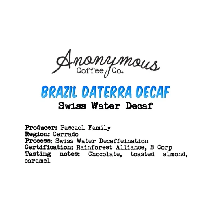 Anonymous Coffee Brazil