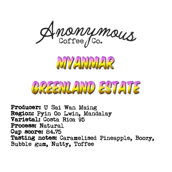 Anonymous Coffee Myanmar
