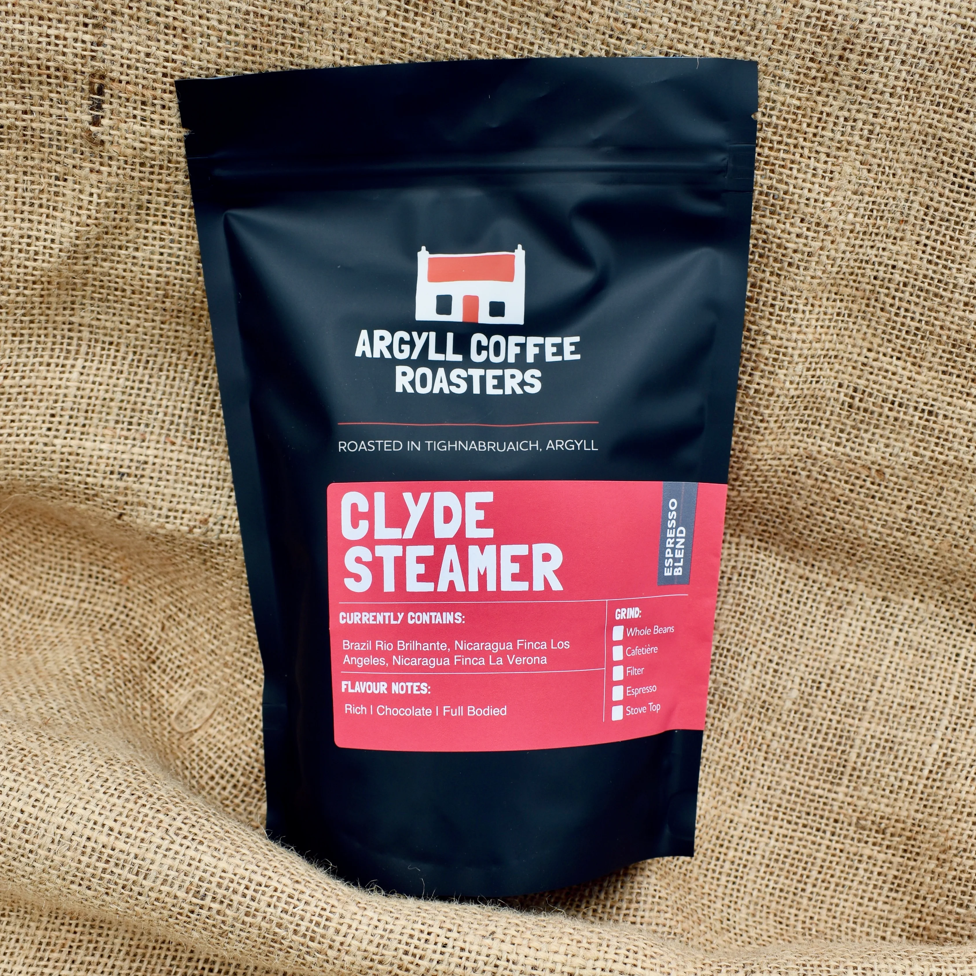 Argyll Coffee Roasters Clyde Steamer Espresso Blend