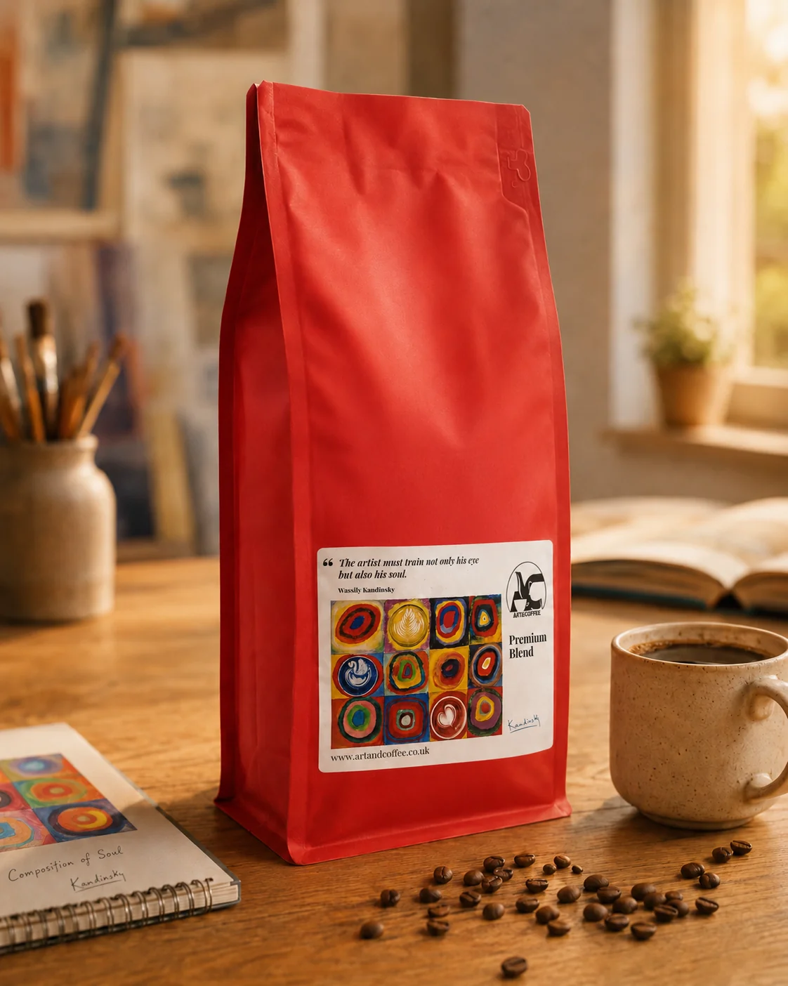 Art & Coffee Composition of Soul