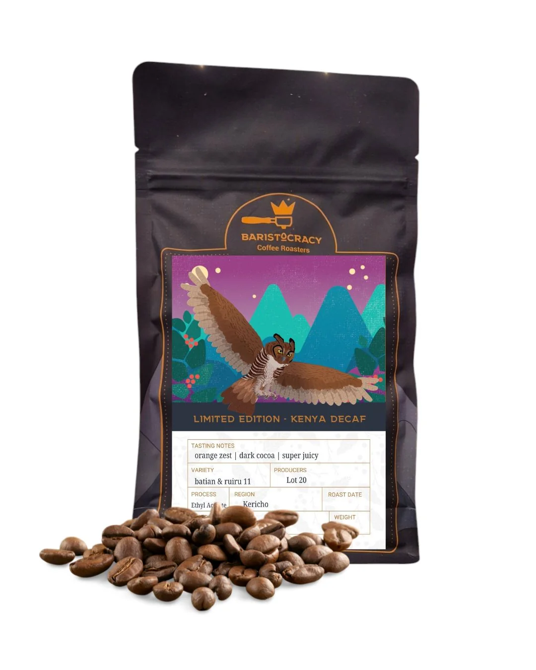 Baristocracy Coffee Limited Edition Decaf