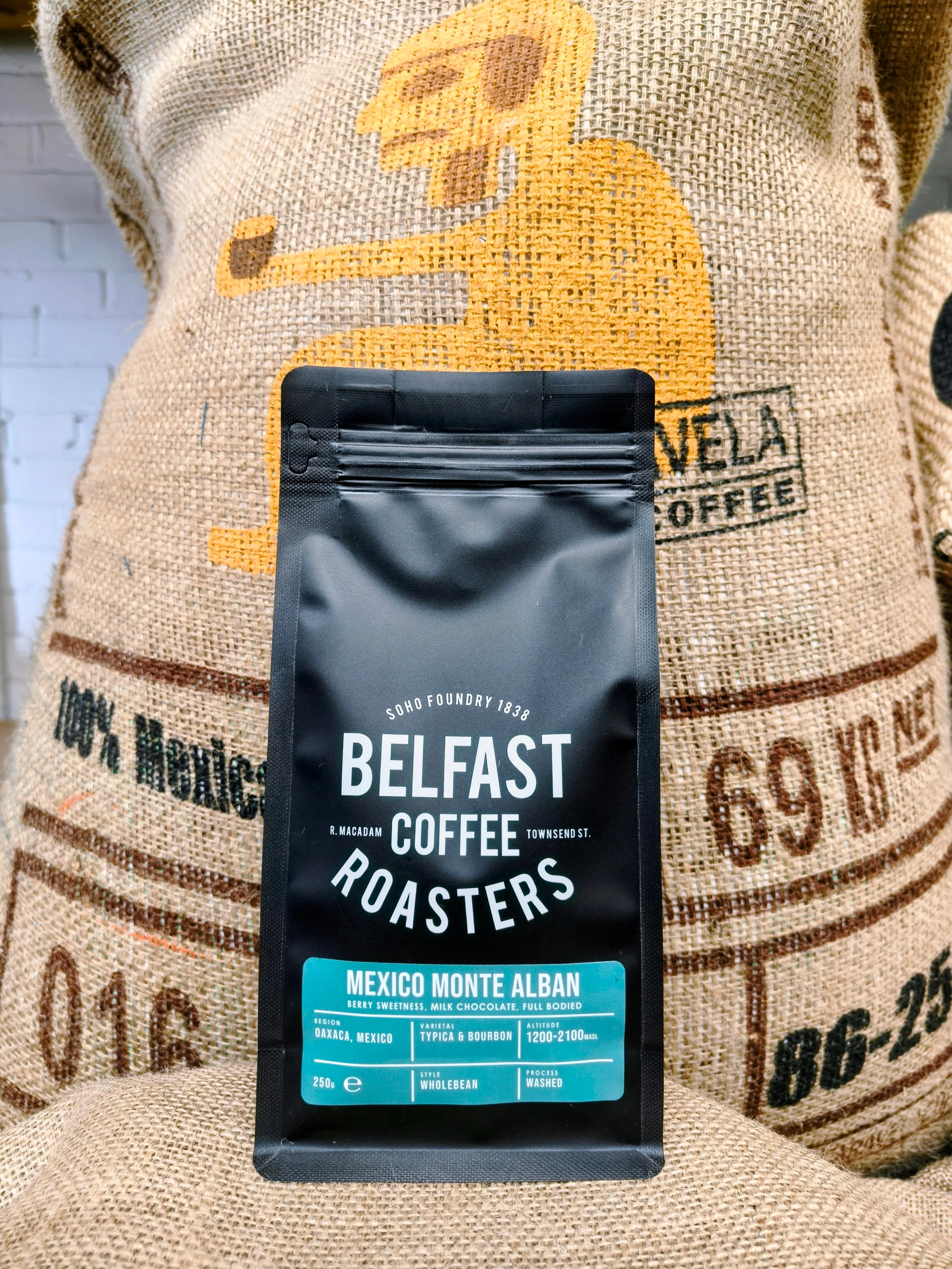 Belfast Coffee Roaster Mexico Monte Alban