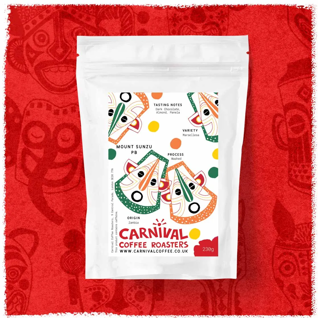 Carnival Coffee Roasters Mount Sunzu PB