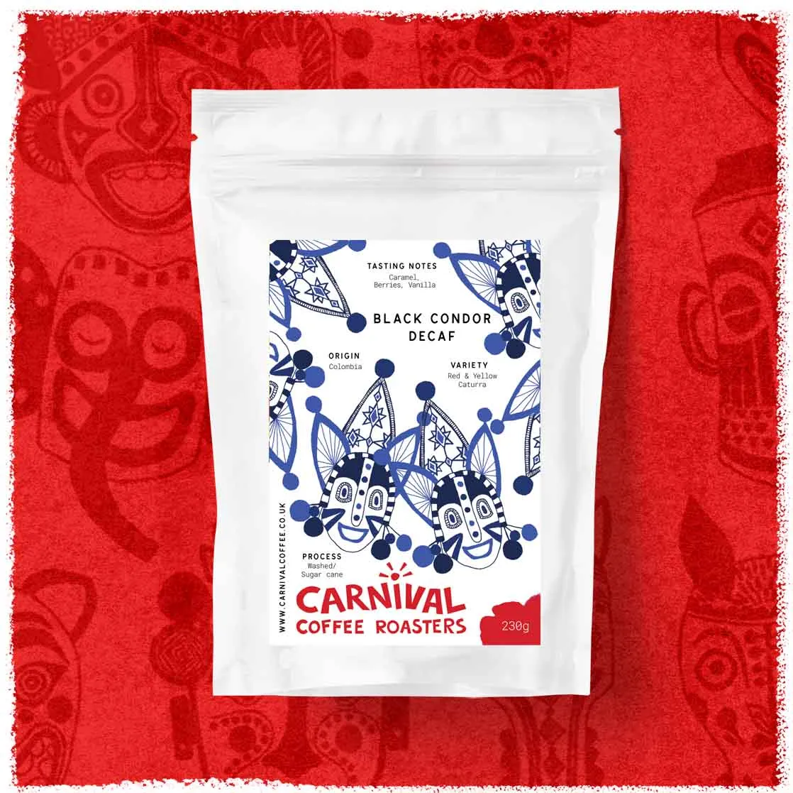 Carnival Coffee Roasters Decaf Black Condor