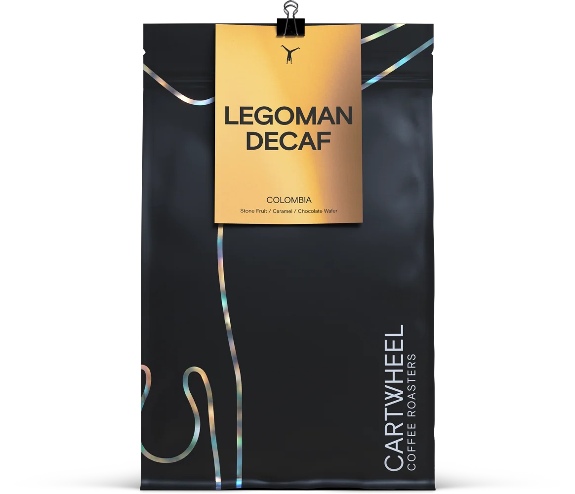 Cartwheel Coffee Legoman