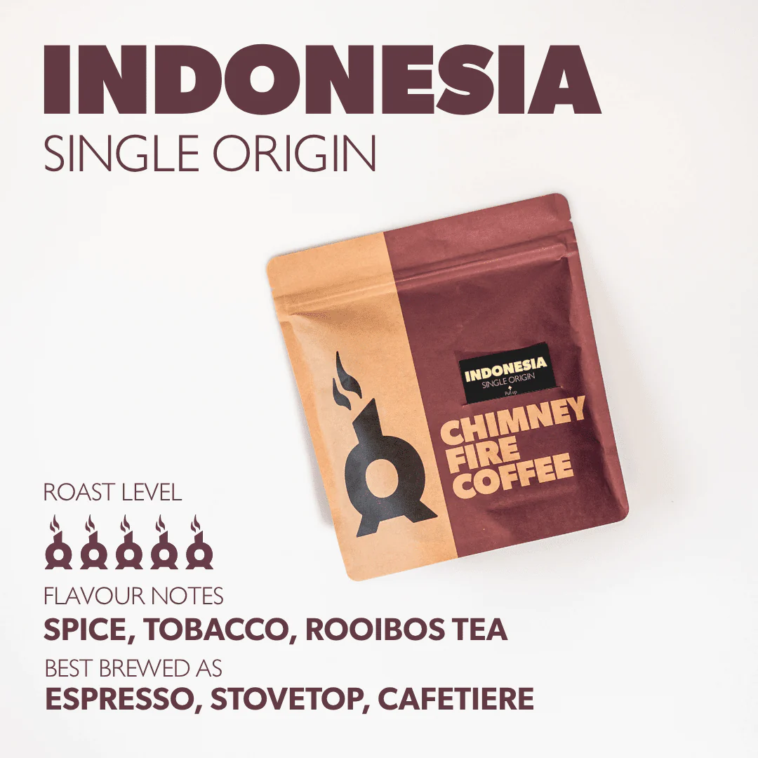 Chimney Fire Coffee INDONESIA MANDHeling