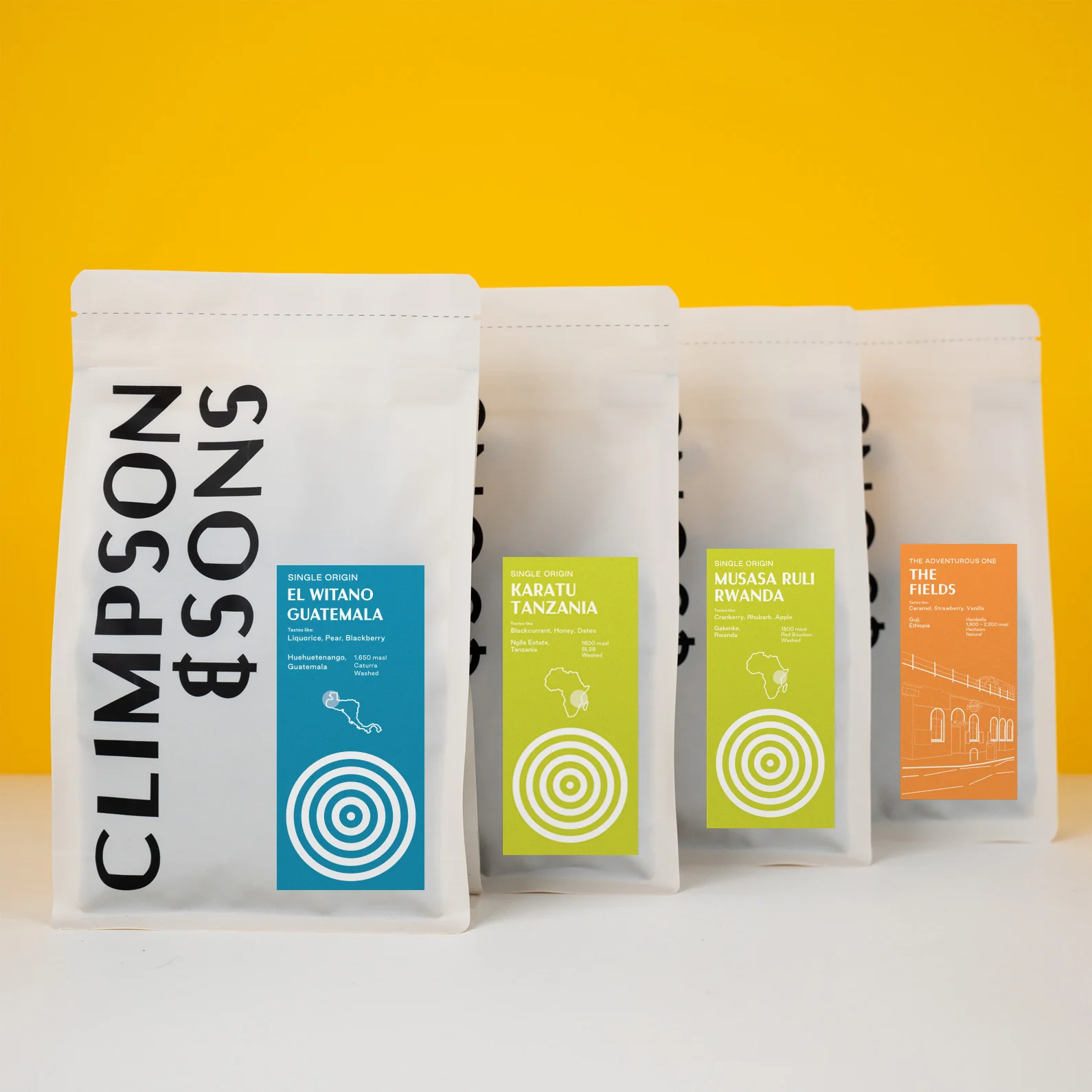 Climpson & Sons Sampler Pack: Filter Coffees