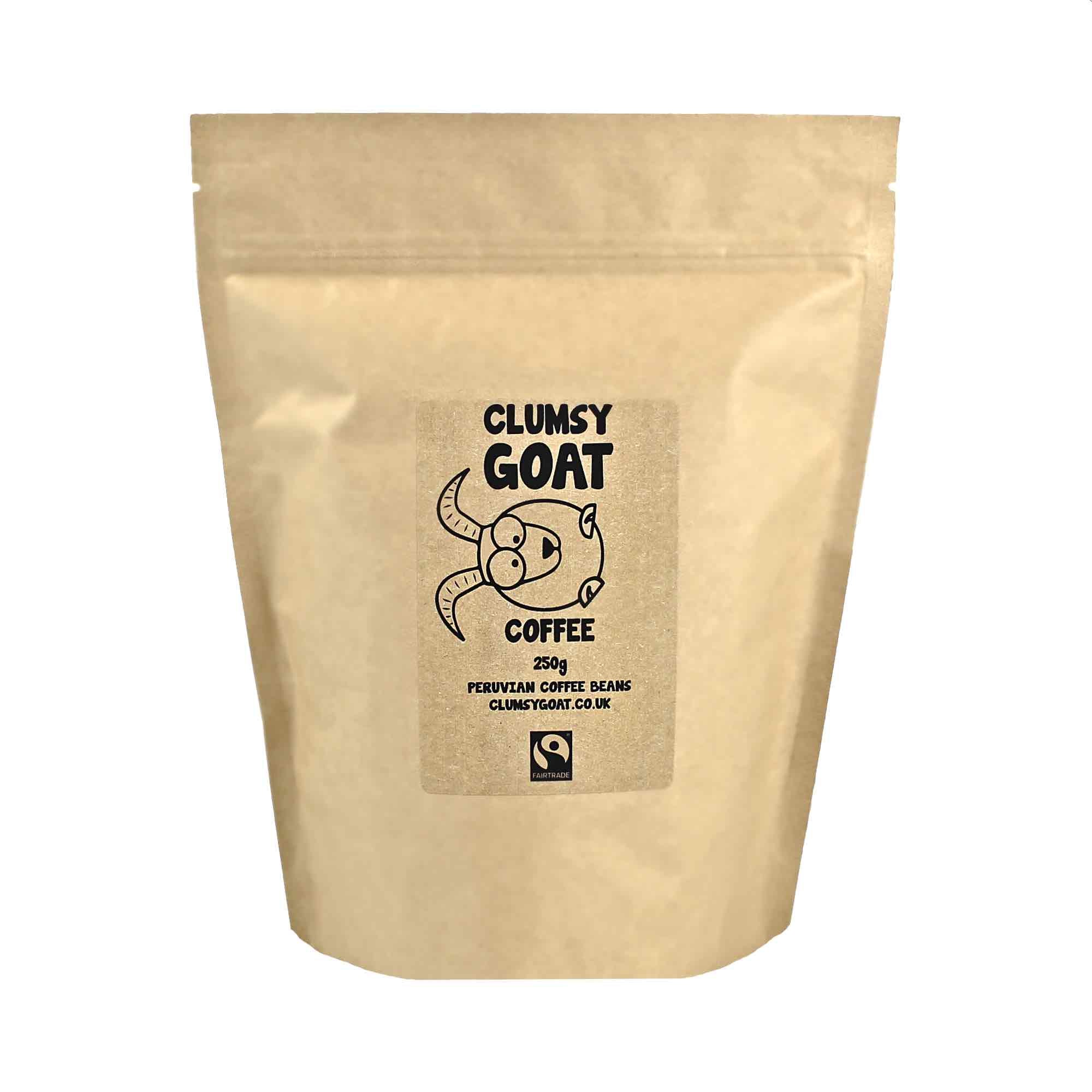 Clumsy Goat Clumsy Goat Fairtrade Peruvian Coffee Beans