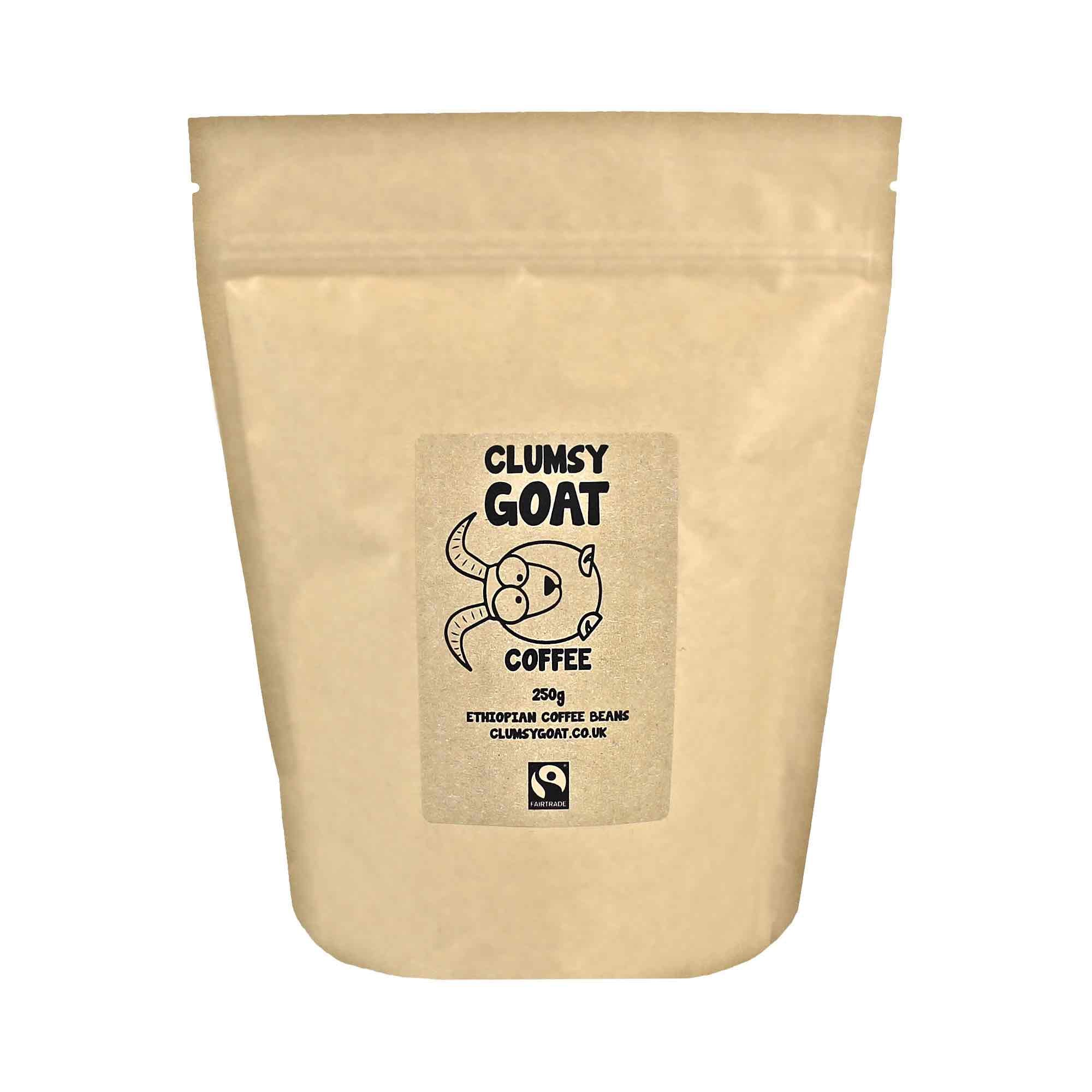 Clumsy Goat Clumsy Goat Fairtrade Ethiopian Sidamo Coffee Beans