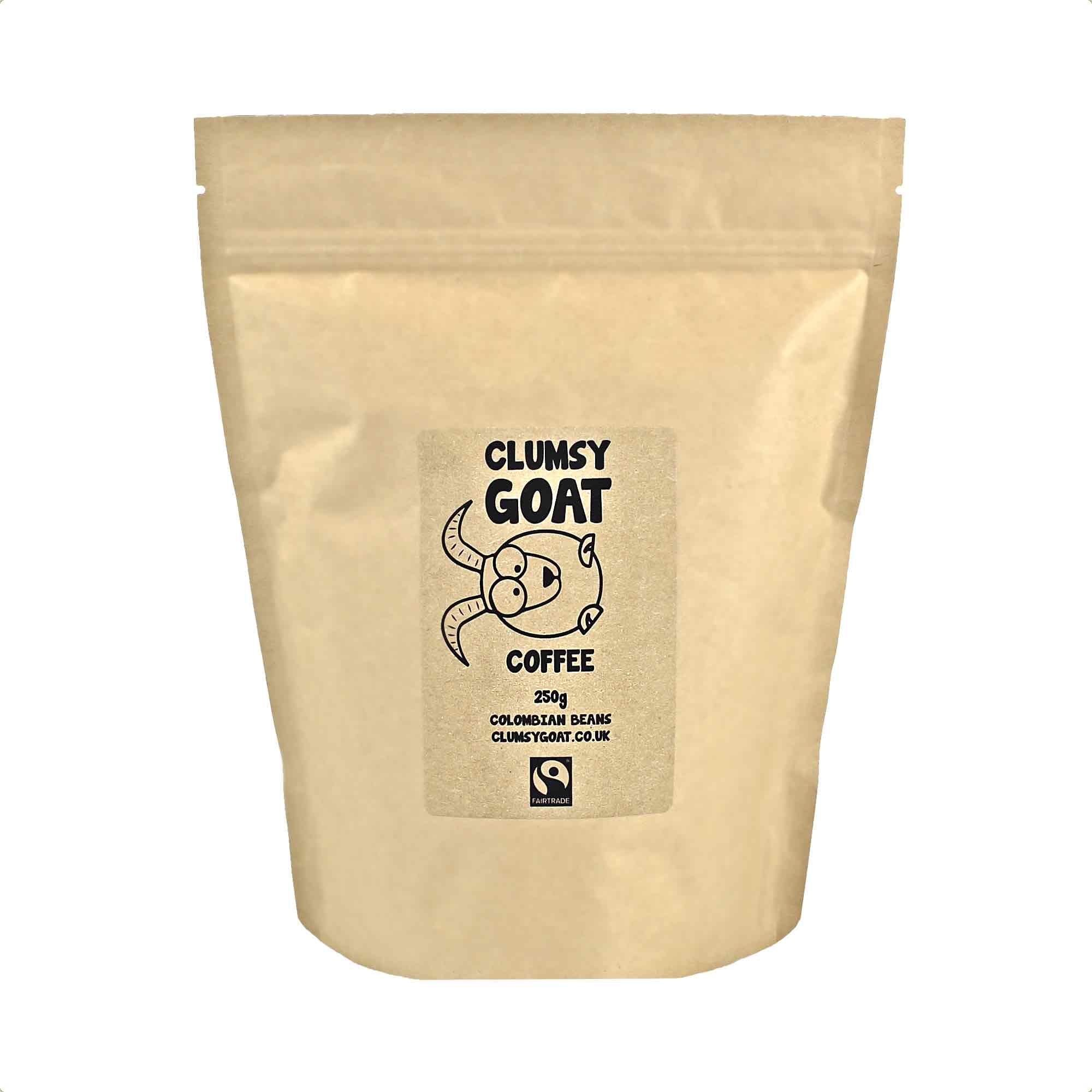 Clumsy Goat Clumsy Goat Fairtrade Colombian Coffee Beans