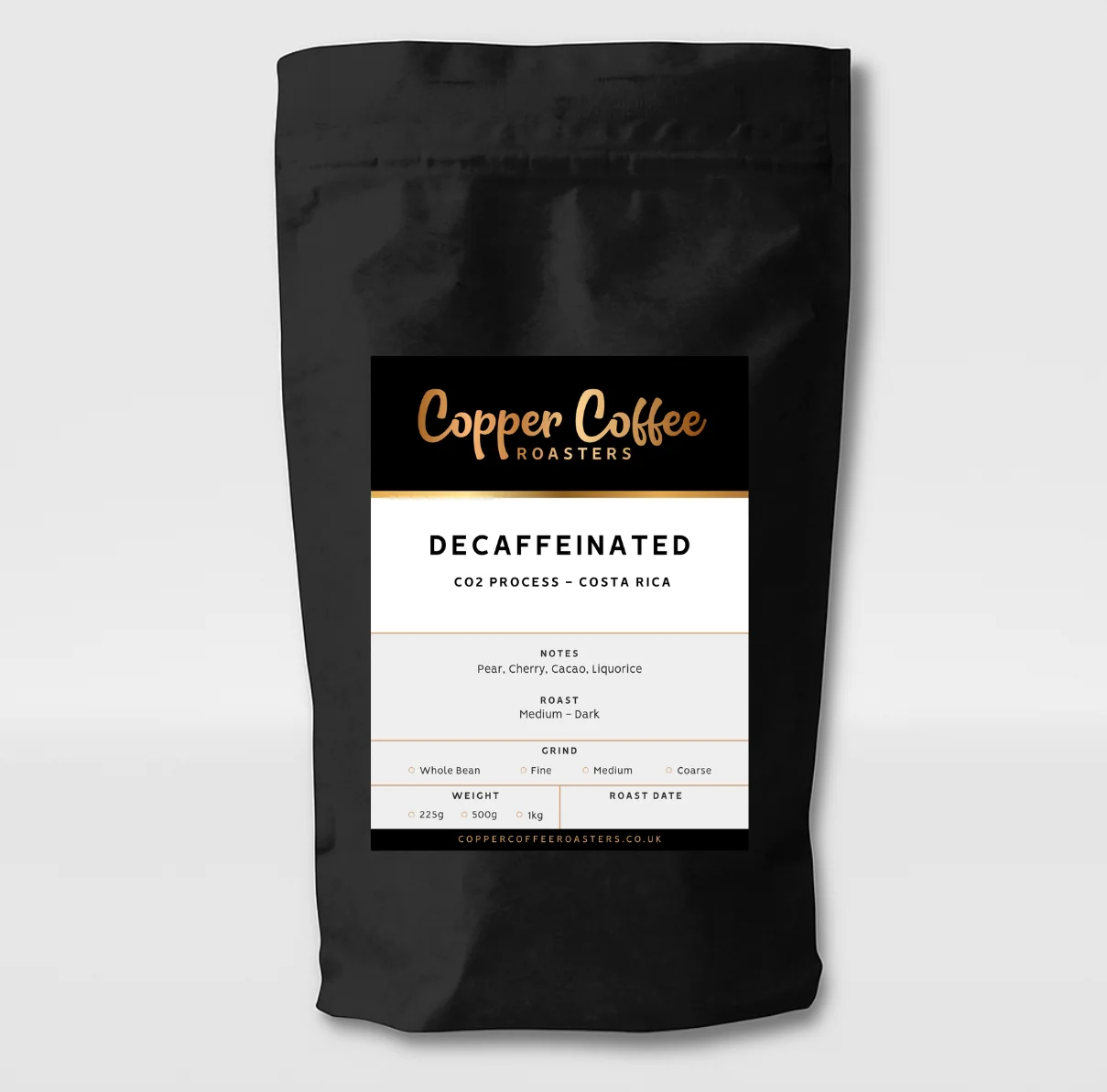 Copper Coffee Roasters Costa Rica Decaffeinated