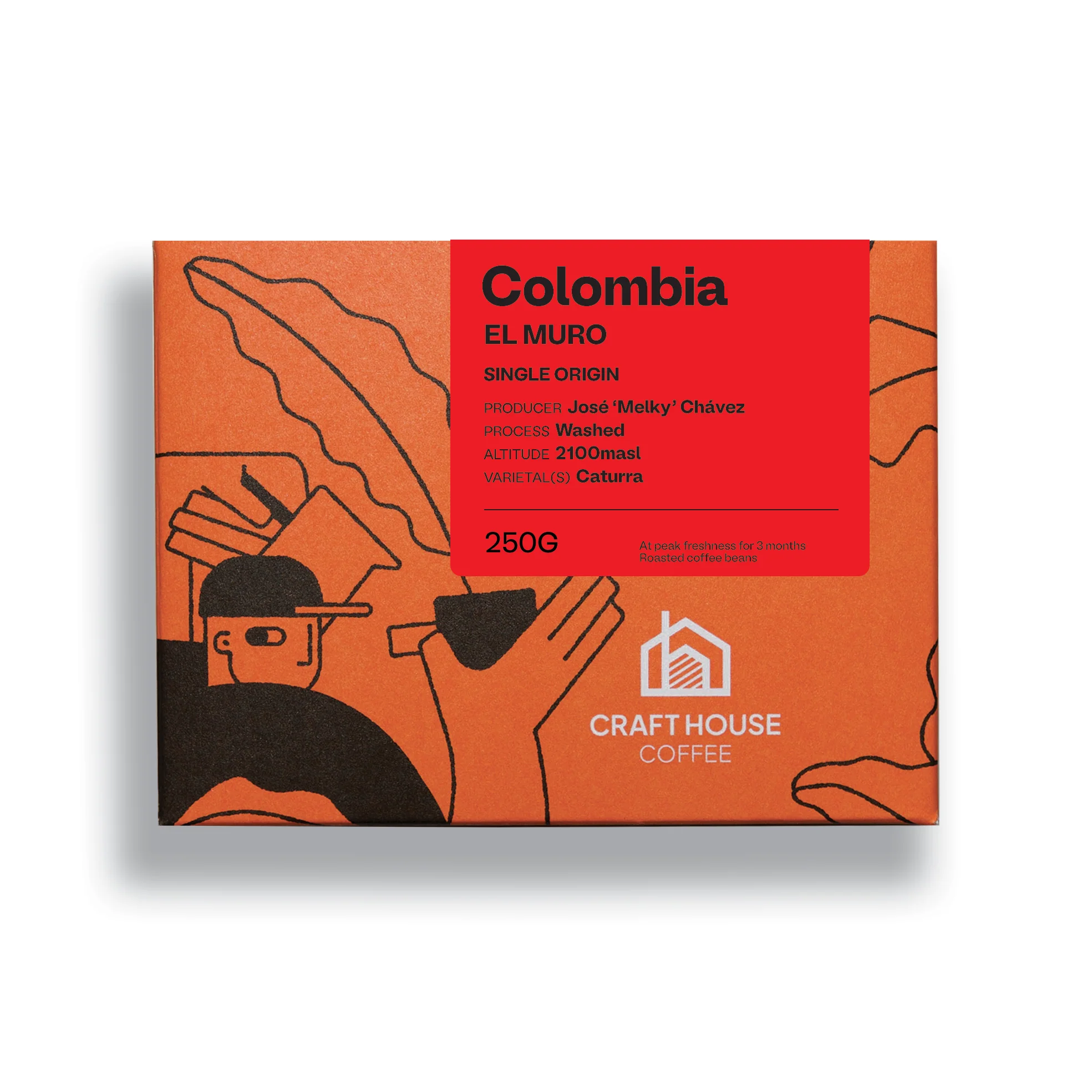 Craft House Coffee Colombia El Muro