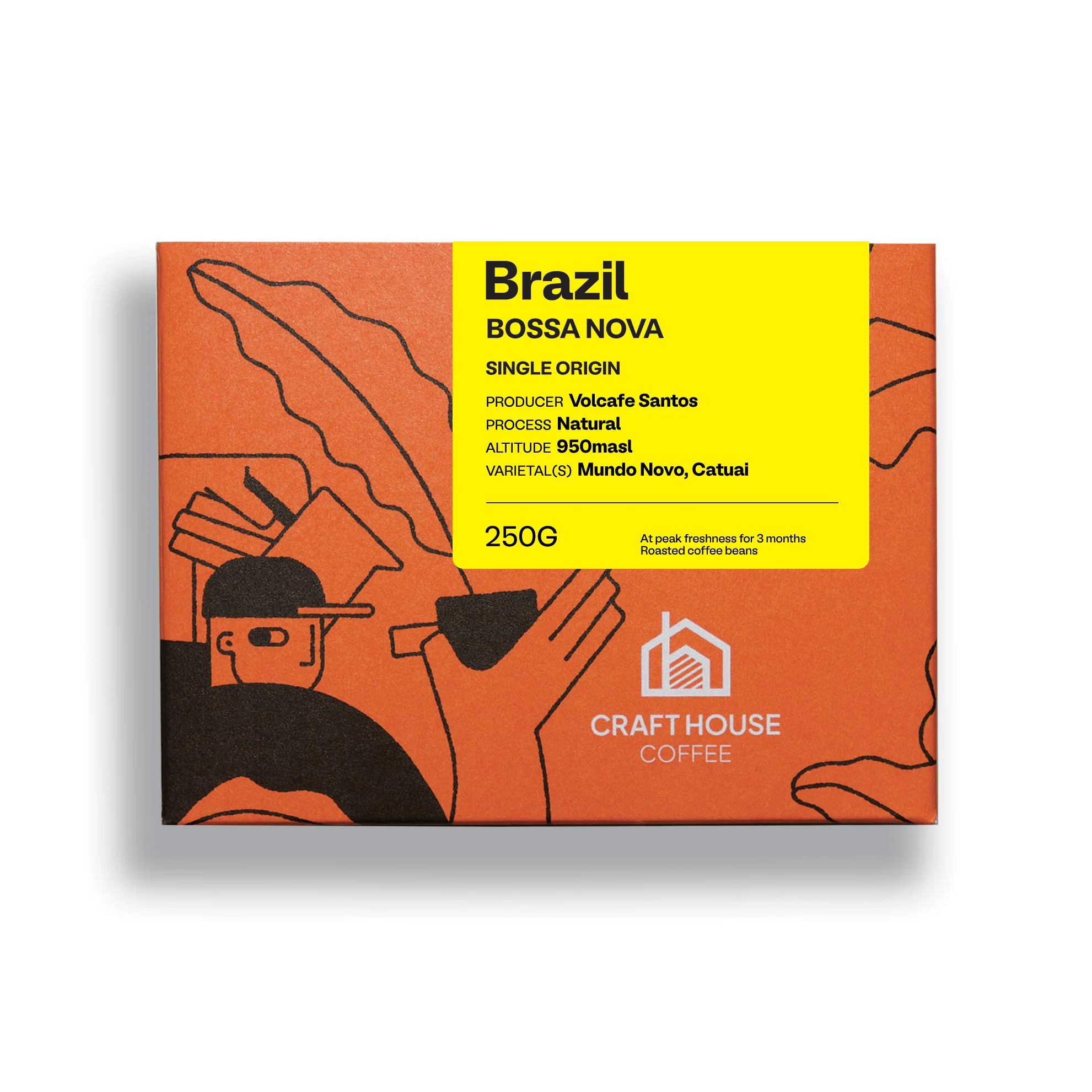 Craft House Coffee Brazil Bossa Nova