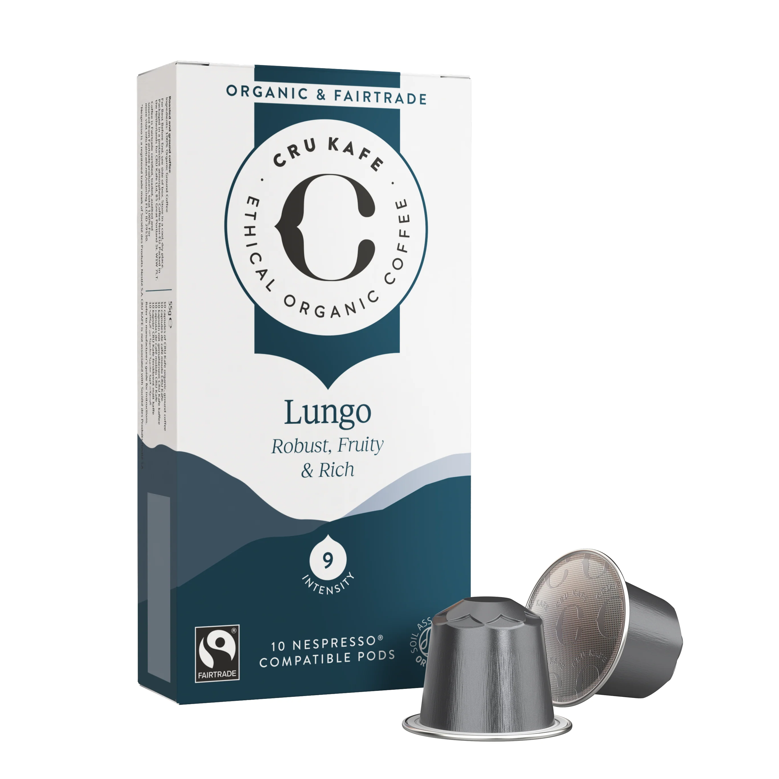 CRU Kafe Organic Lungo