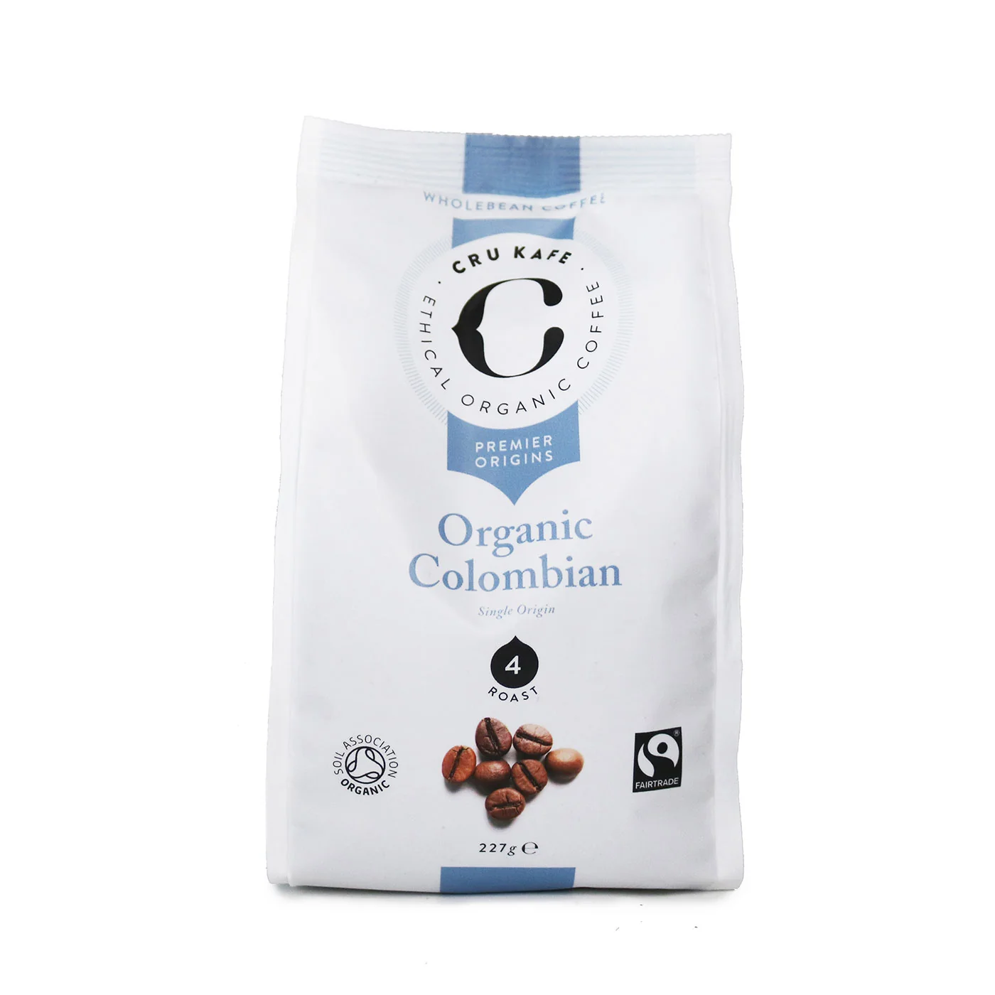 CRU Kafe Organic Colombian Beans & Ground