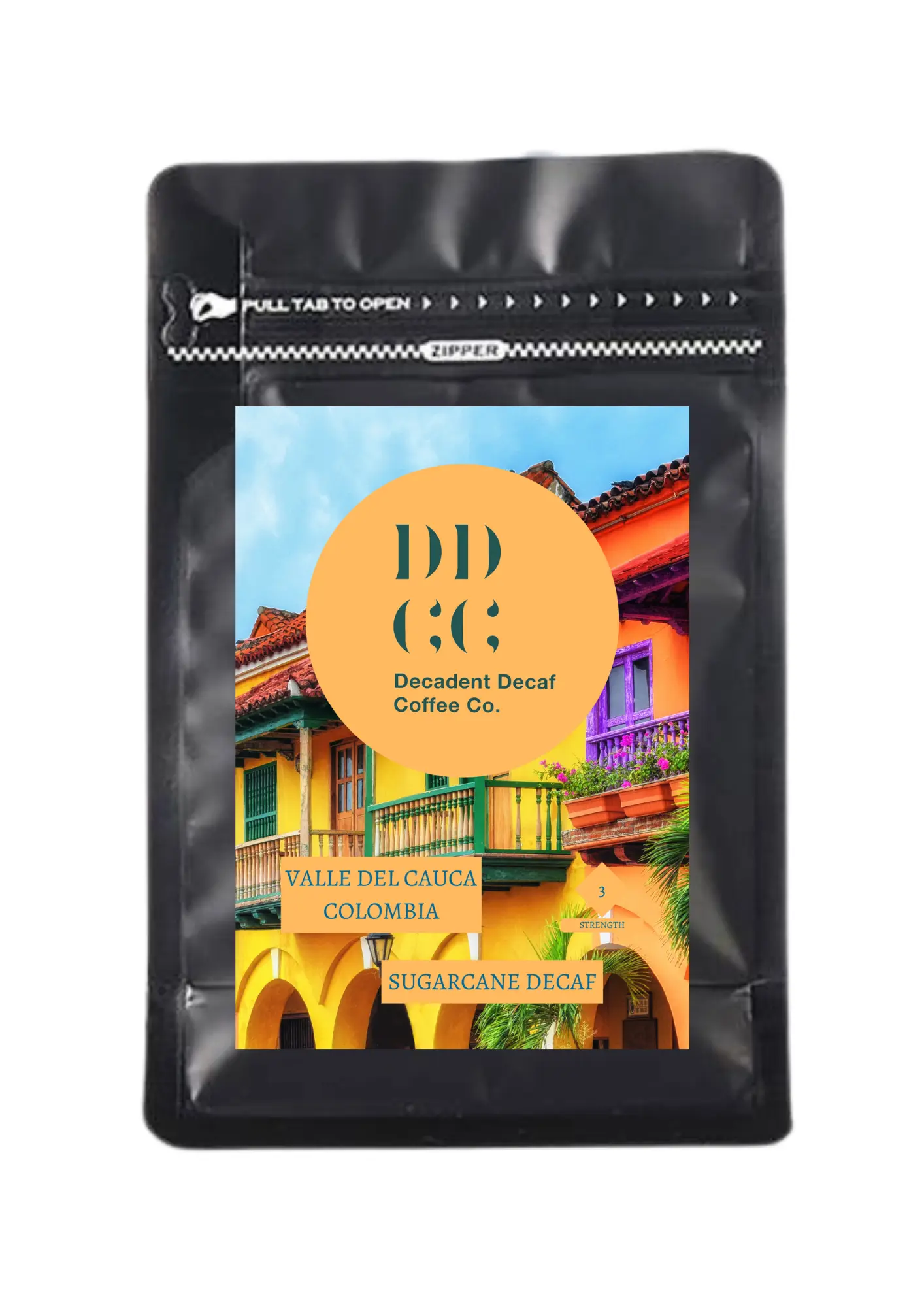 Decadent Decaf Coffee Company Colombia Cauca Valley