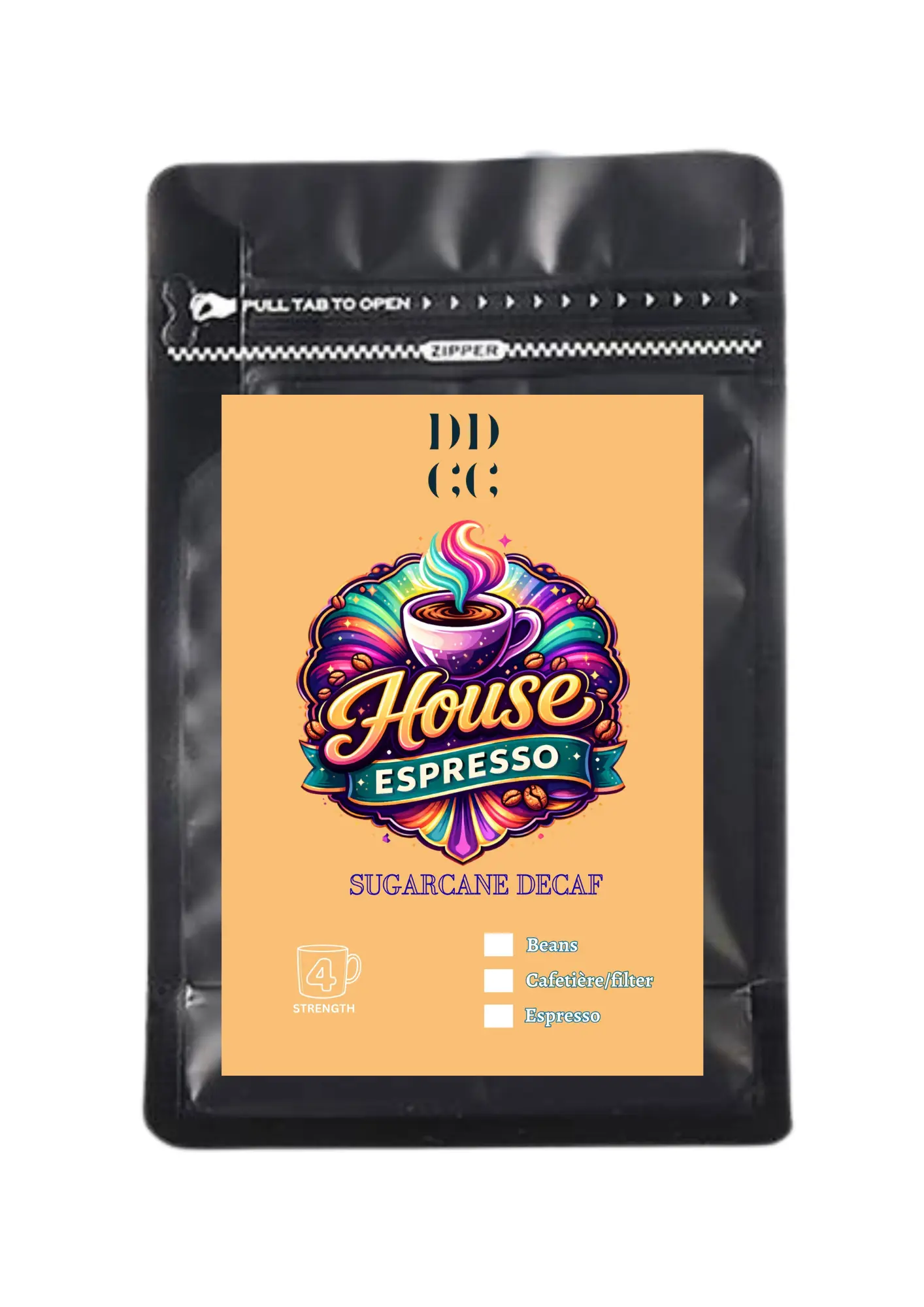 Decadent Decaf Coffee Company Decaf's Espresso House Blend