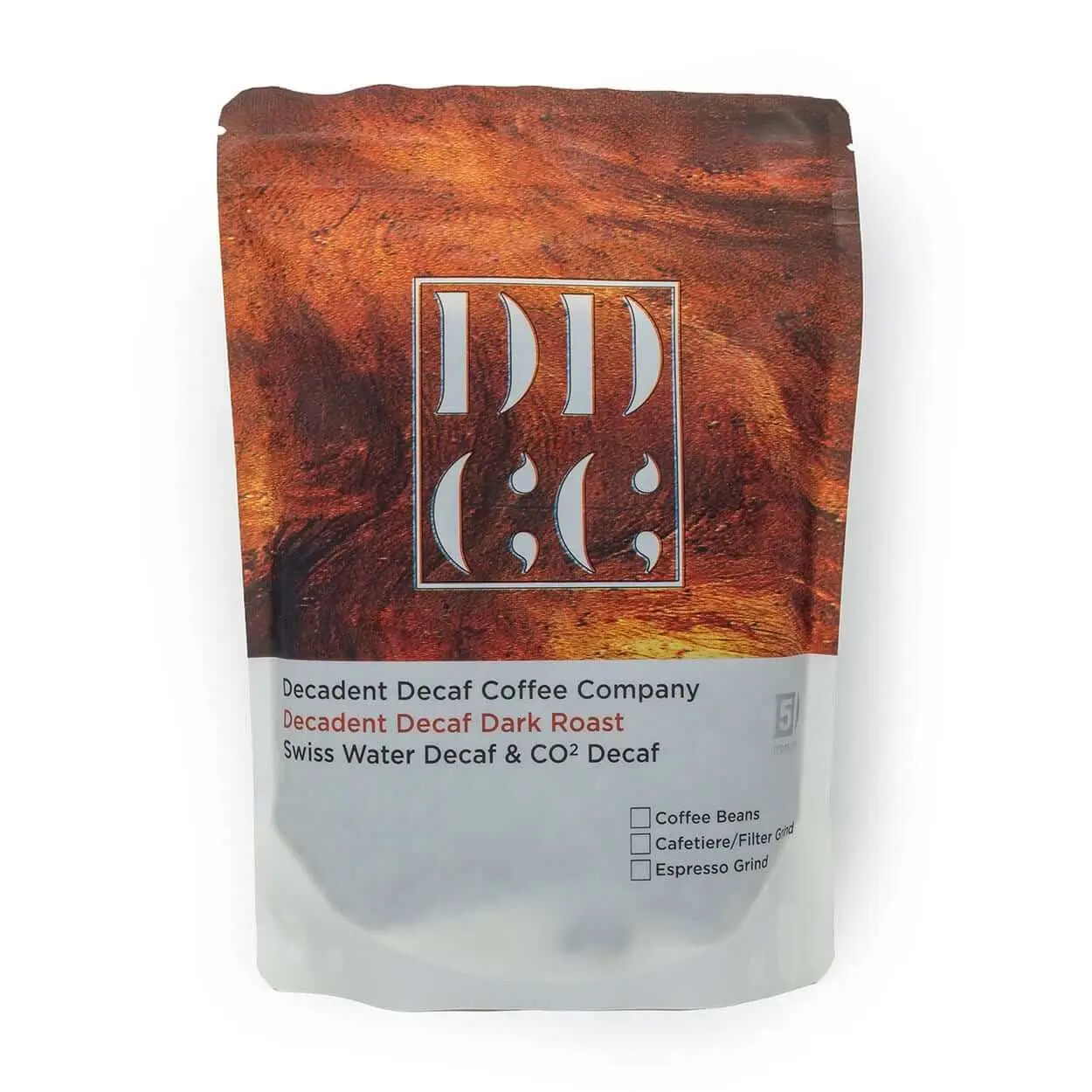 Decadent Decaf Dark Roast Decaffeinated Coffee Blend