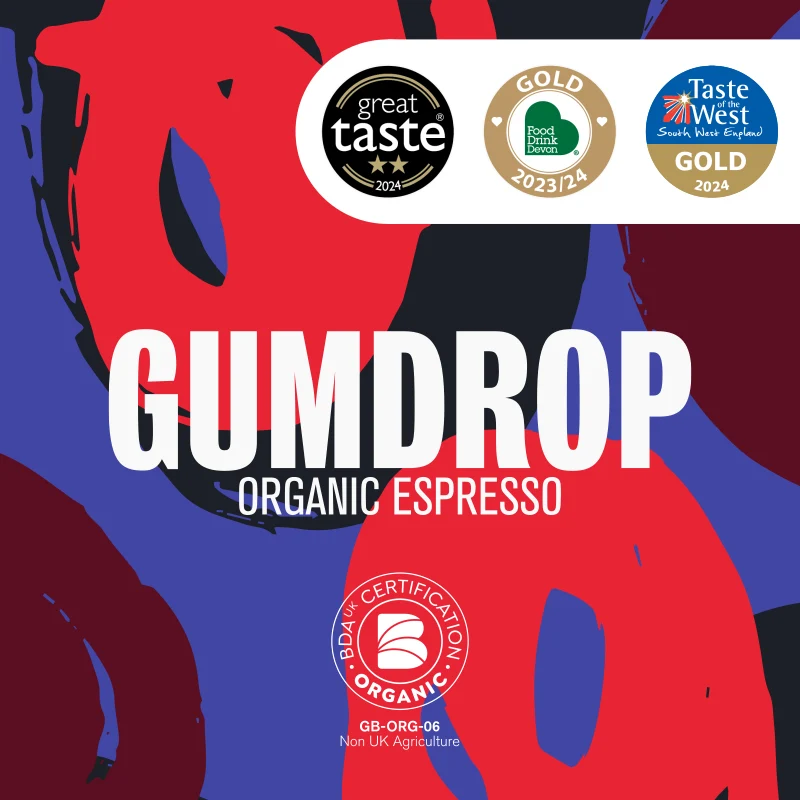 Devon Coffee Company Gumdrop Organic Seasonal Espresso