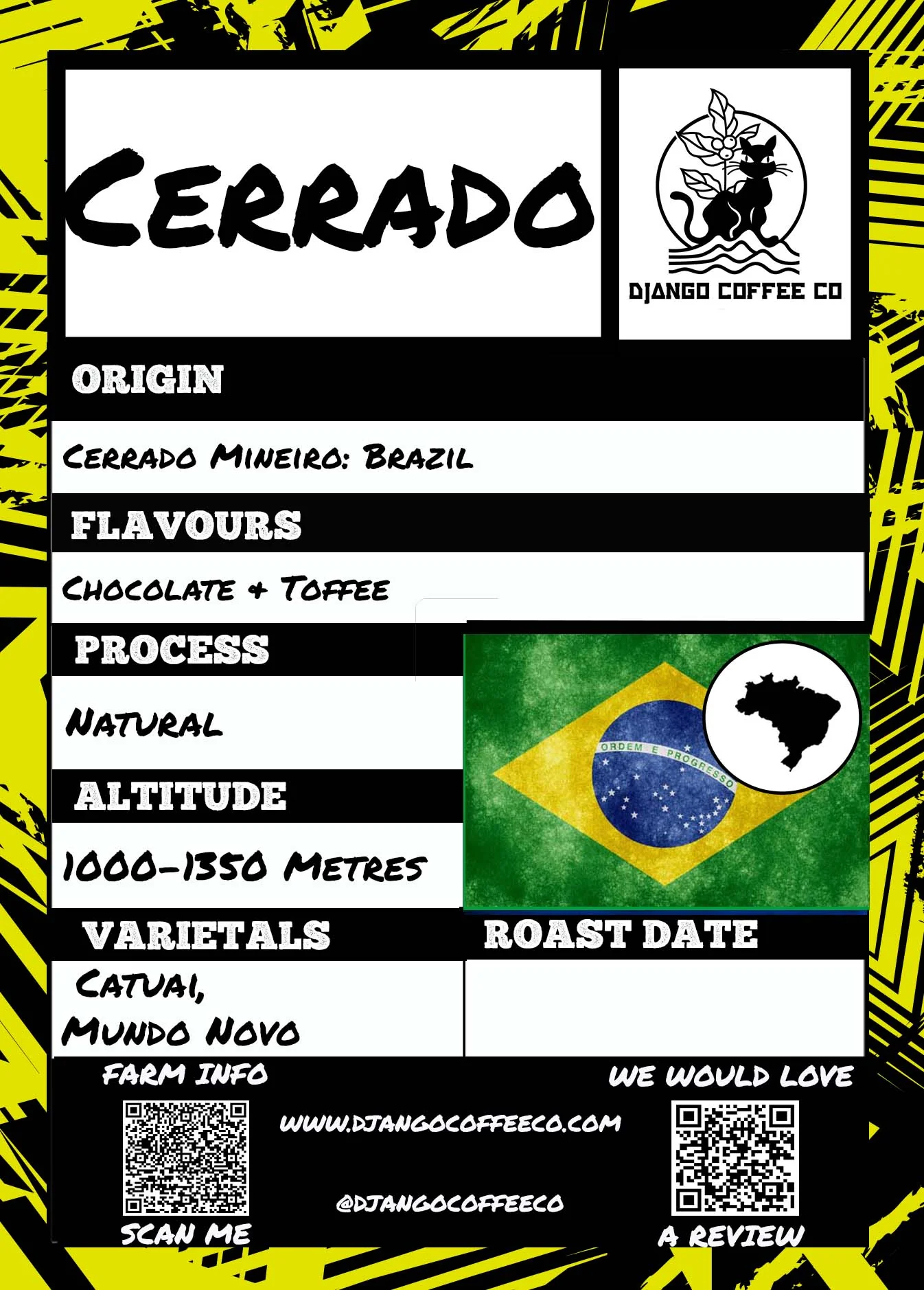 Django Coffee Co. Cerrado