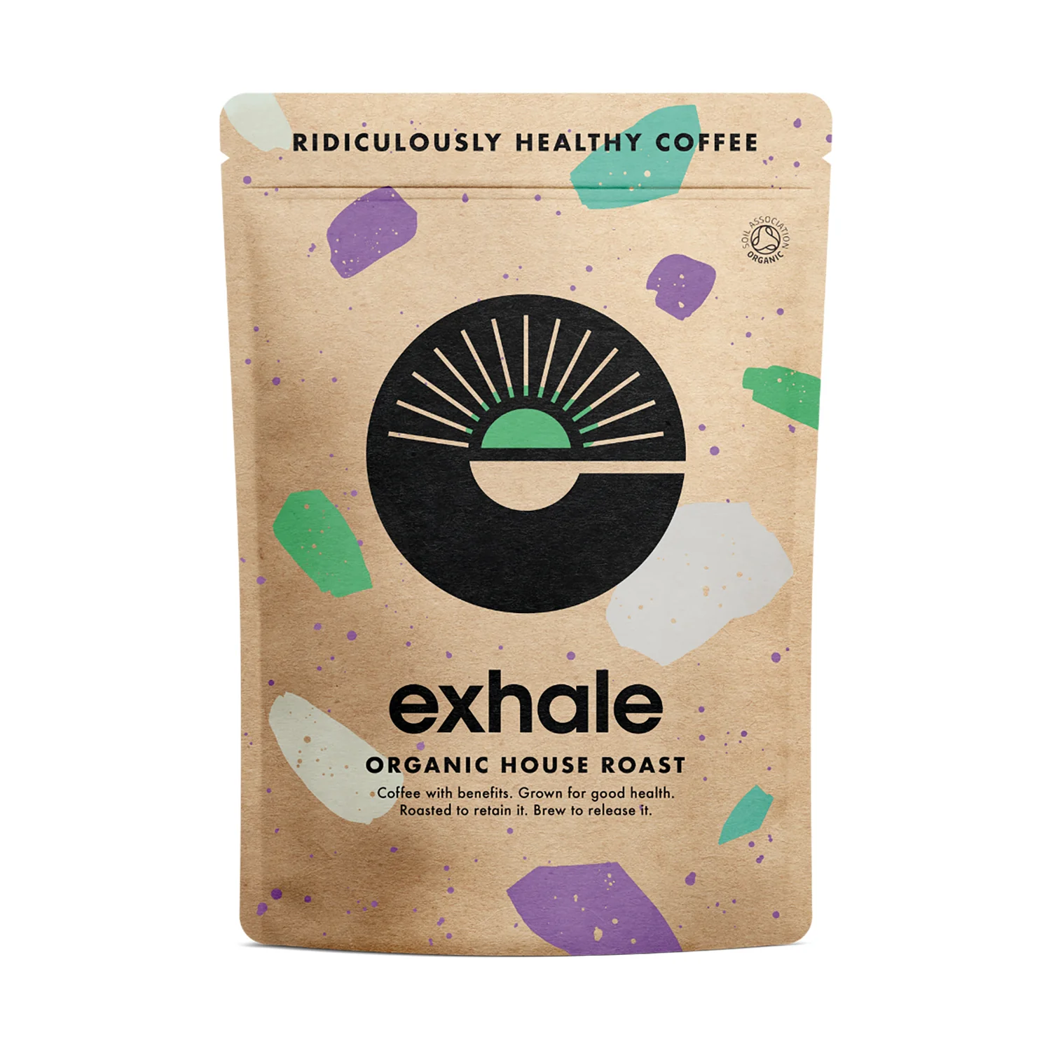 Exhale Healthy Coffee Organic House Roast