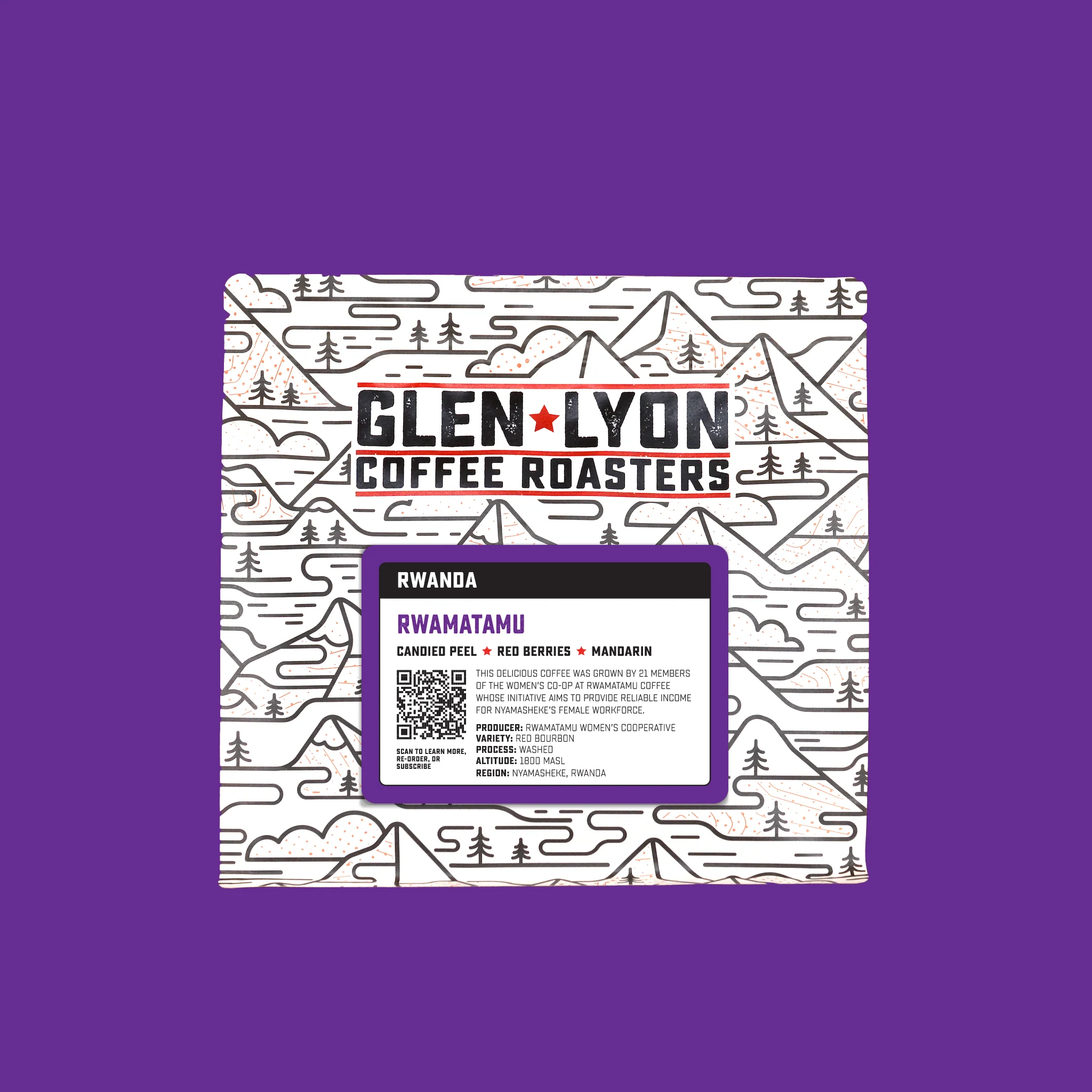 Glen Lyon Coffee Roasters Rwanda Rwamatamu