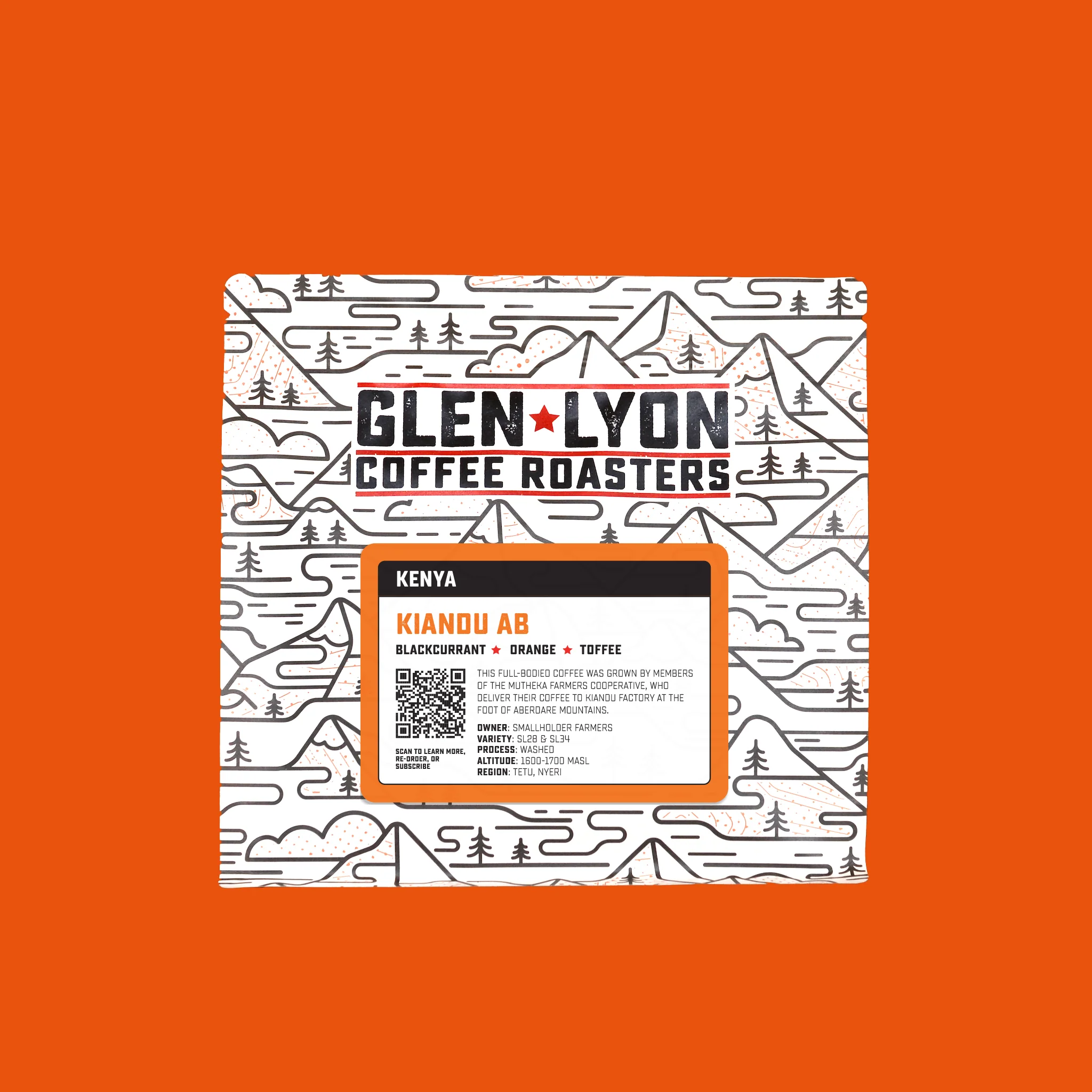 Glen Lyon Coffee Roasters Kenya Kiandu AB