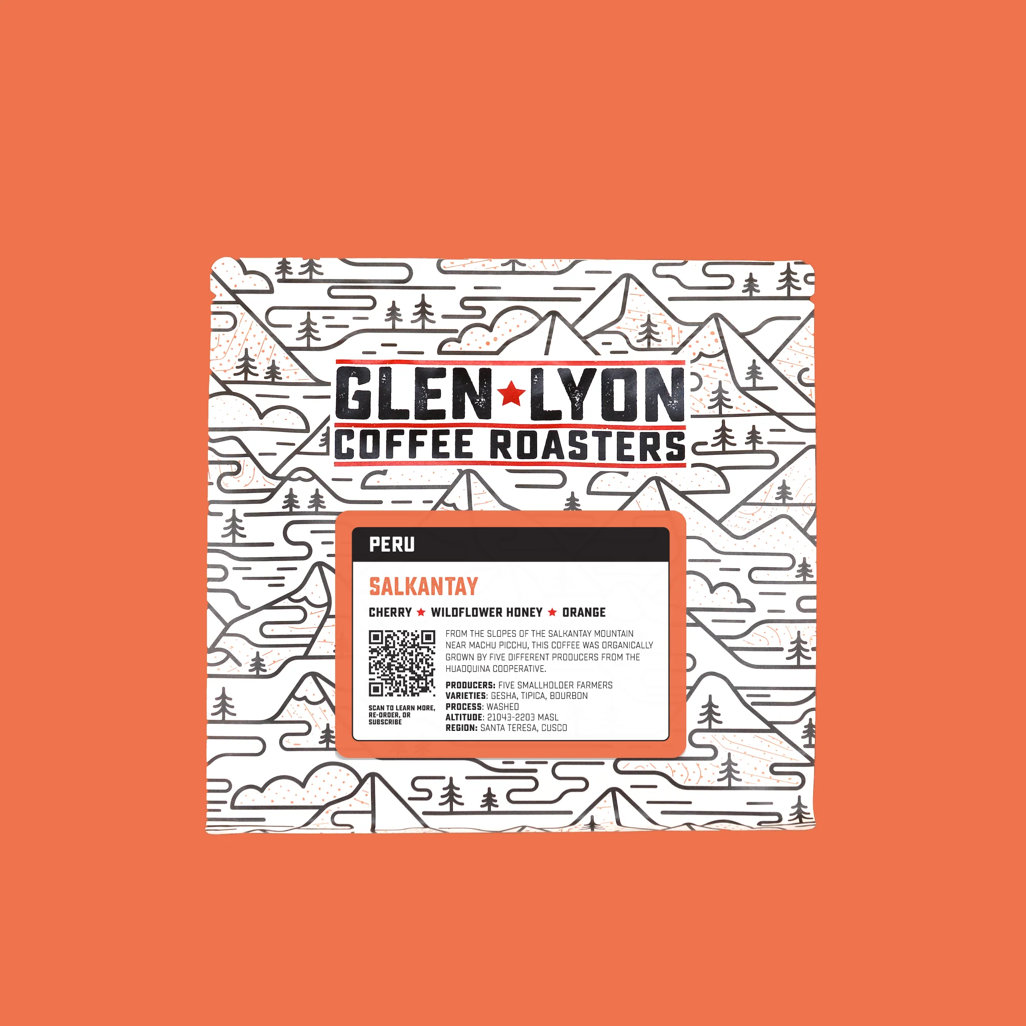 Glen Lyon Coffee Roasters Peru Organic Salkantay