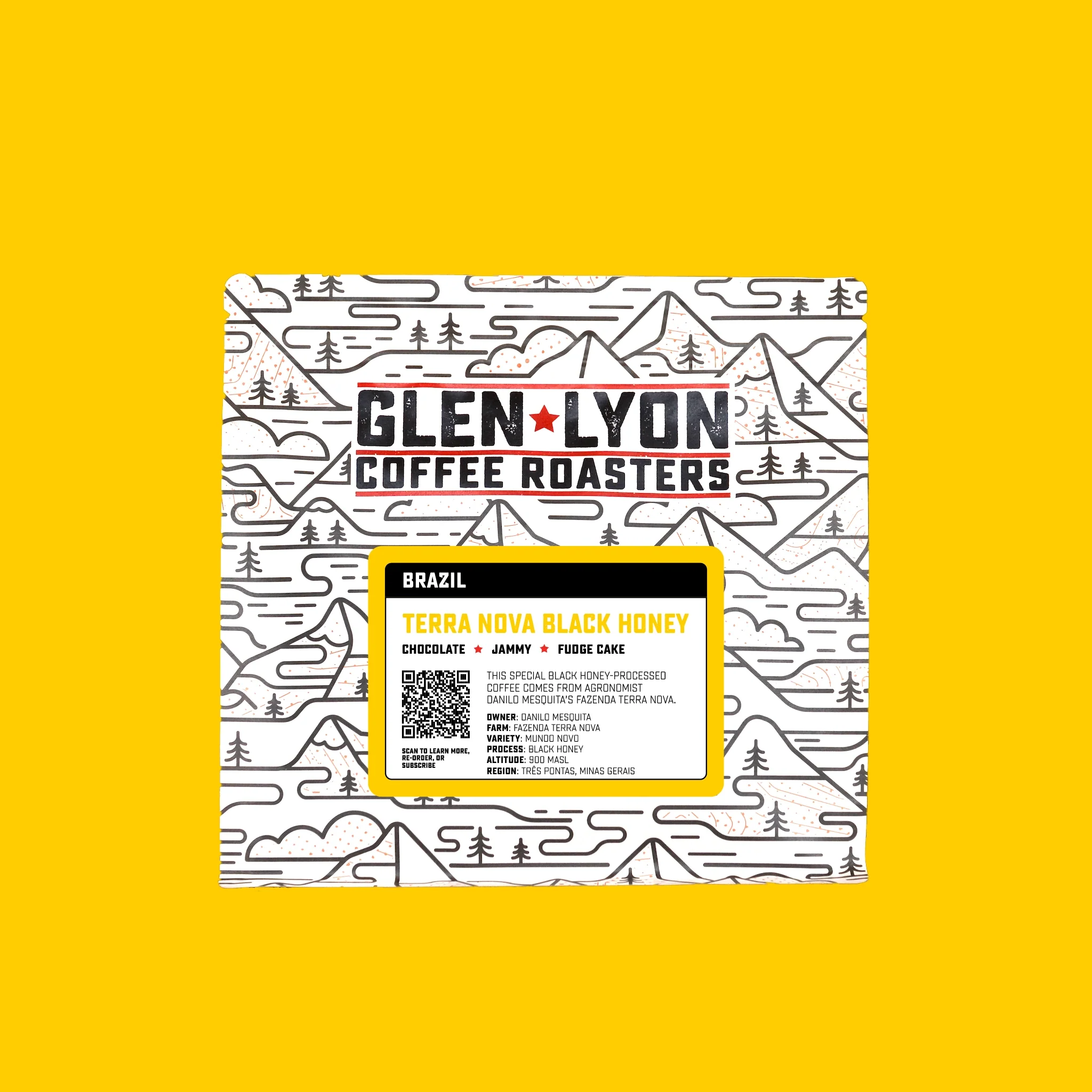 Glen Lyon Coffee Roasters Brazil Fazenda Terra Nova Black Honey