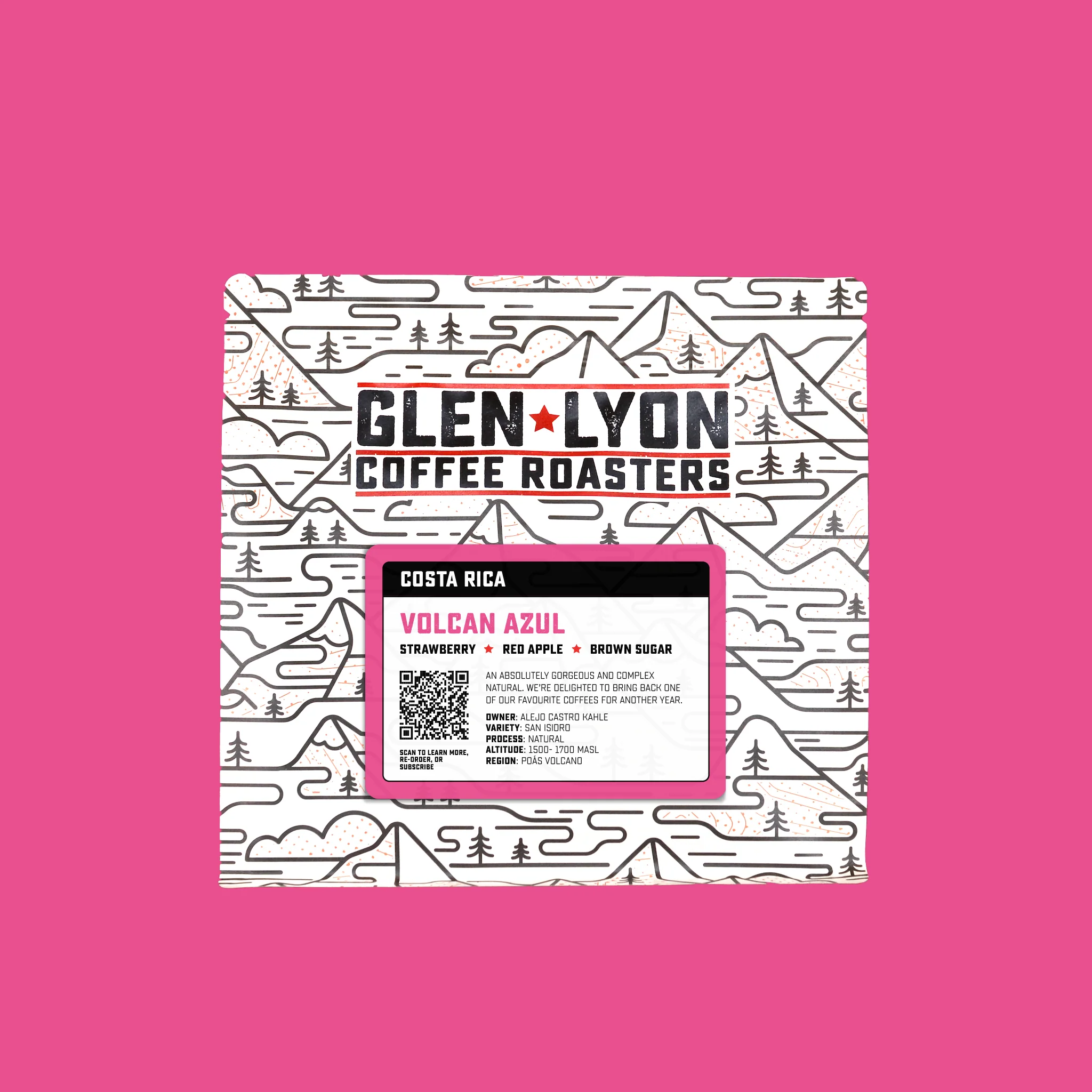 Glen Lyon Coffee Roasters Costa Rica Volcan Azul