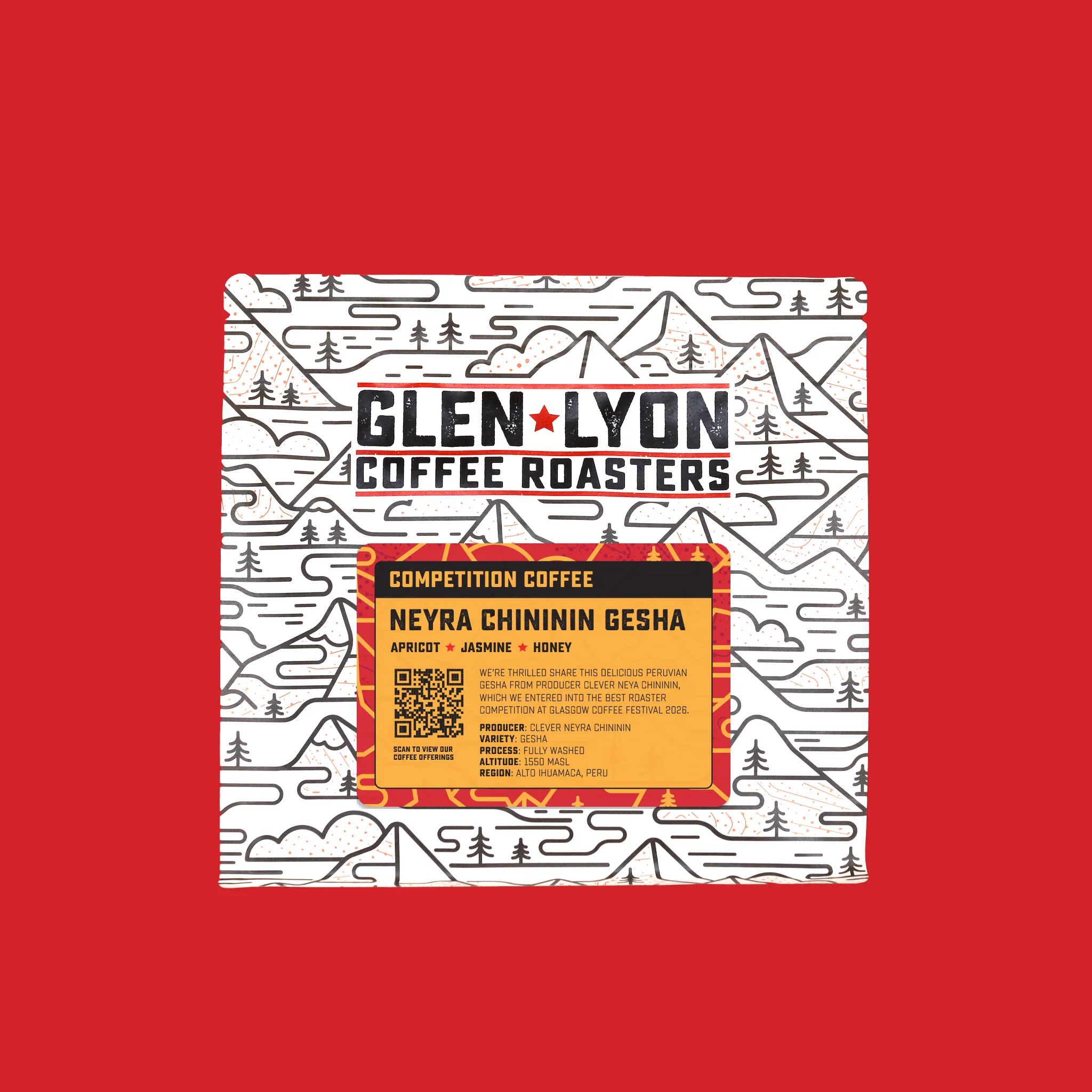 Glen Lyon Coffee Roasters Peru Neyra Chininin Gesha