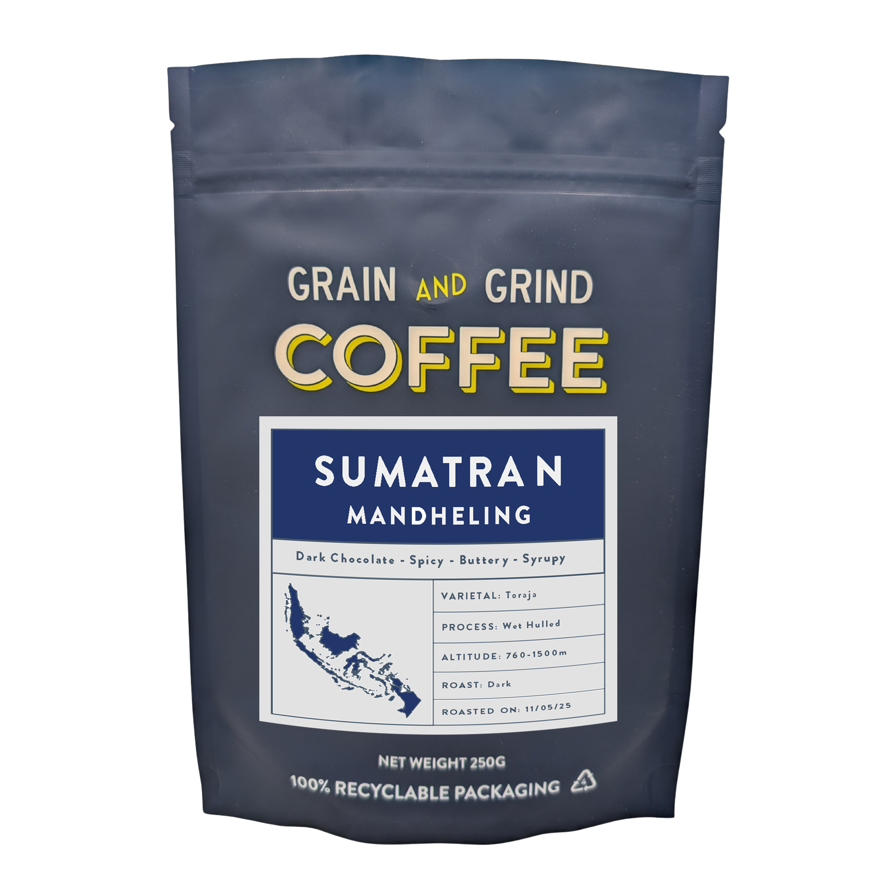 Grain and Grind Sumatran Mandheling