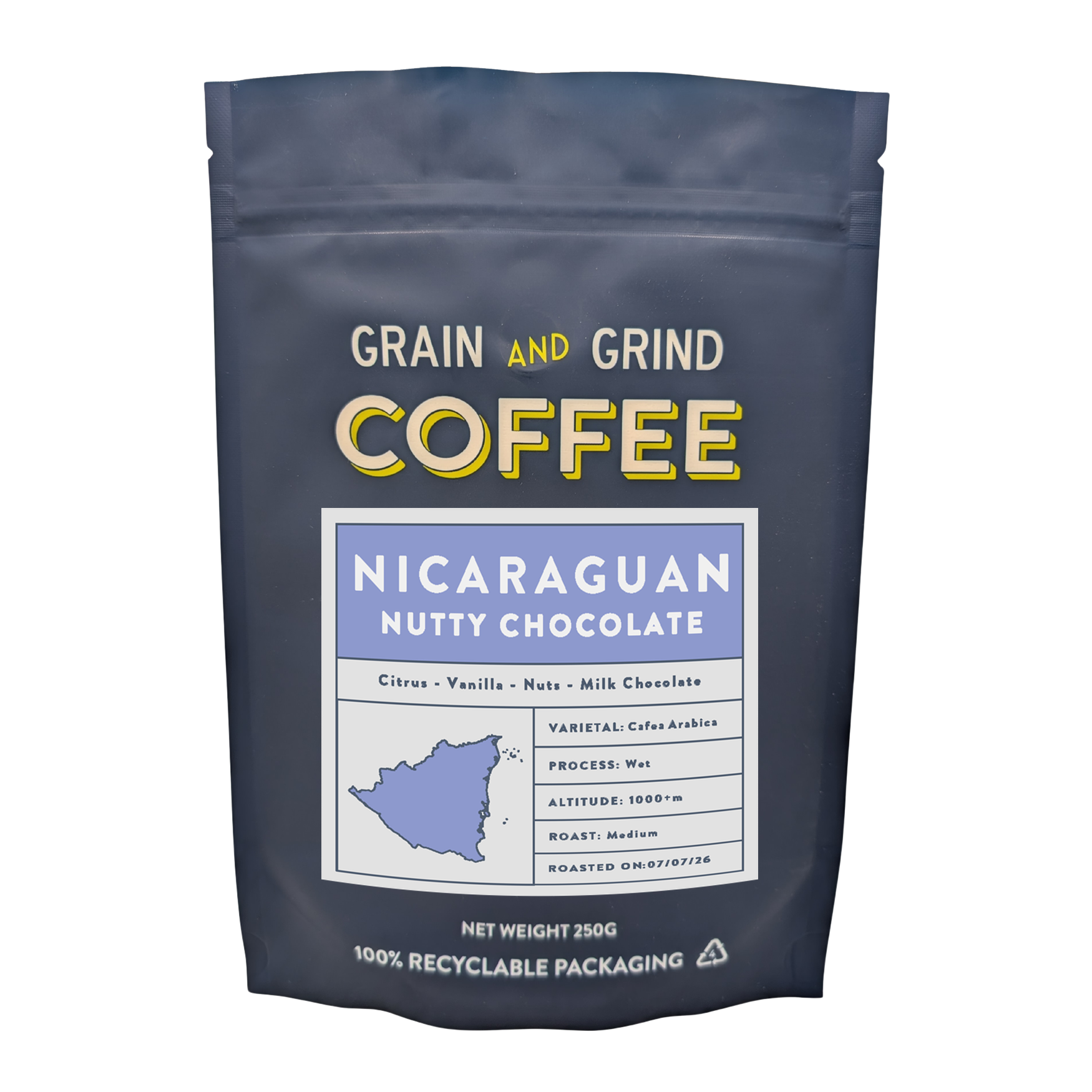 Grain and Grind Nicaraguan Nutty Chocolate