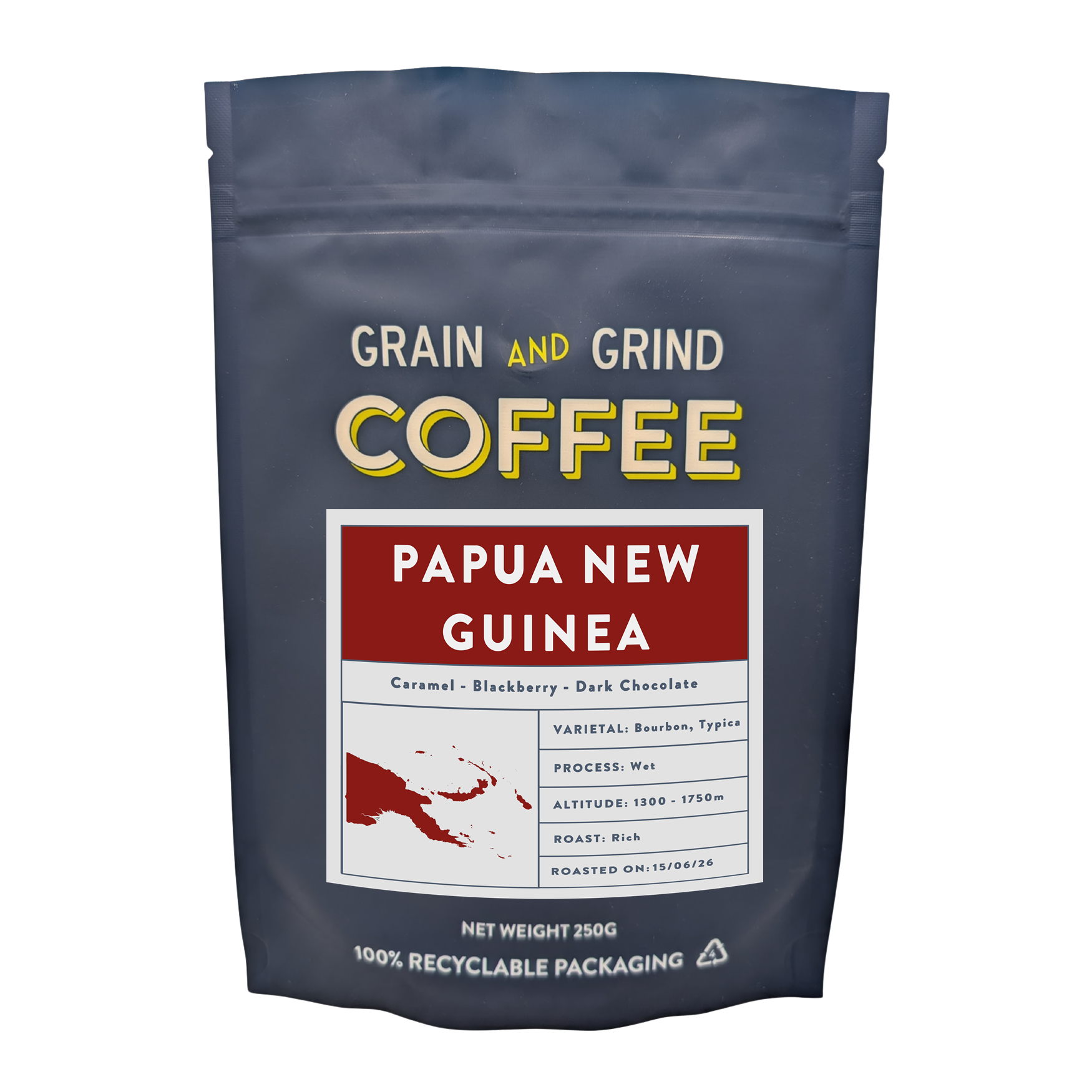 Grain and Grind Papua New Guinea Rich Roast