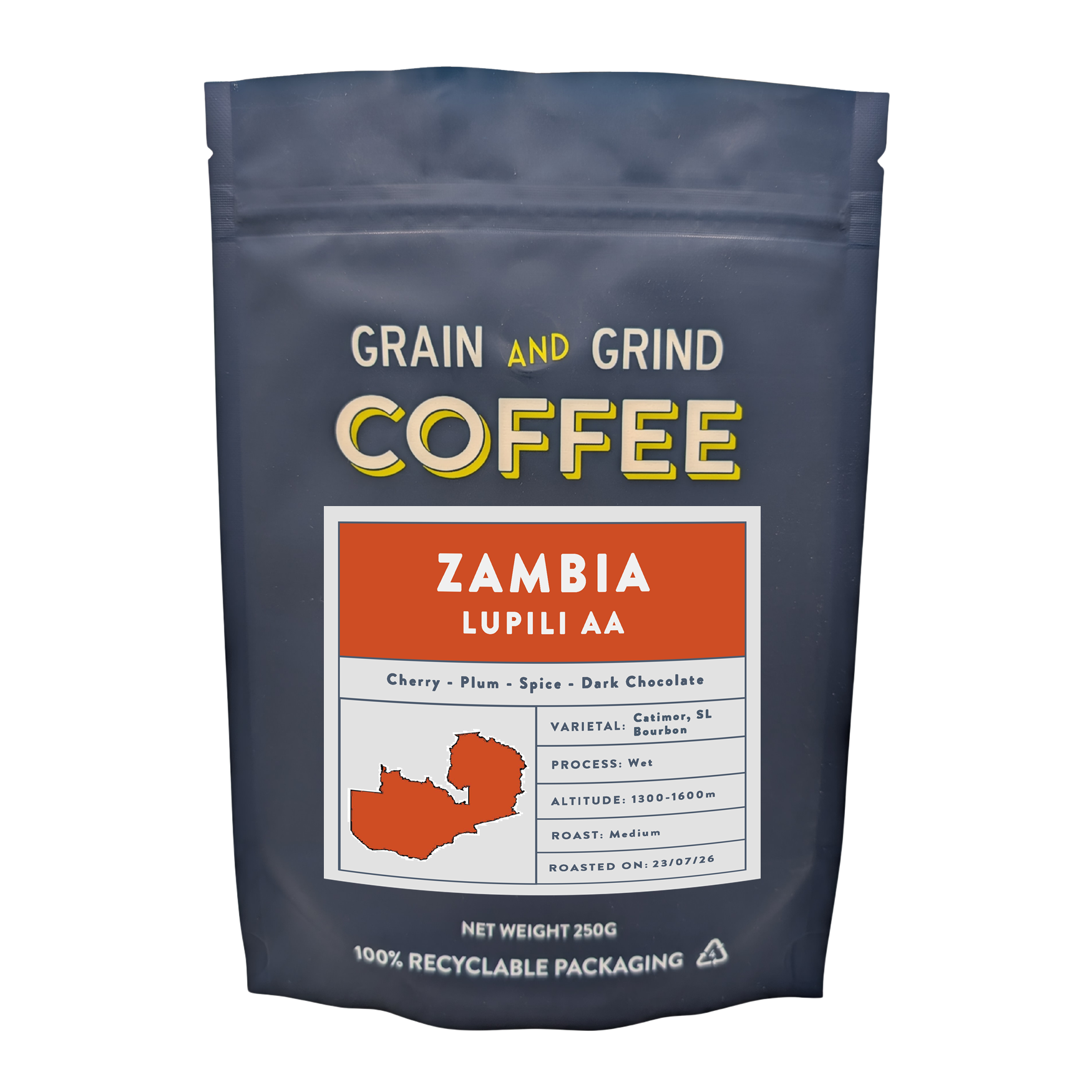 Grain and Grind Zambia Lupili AA