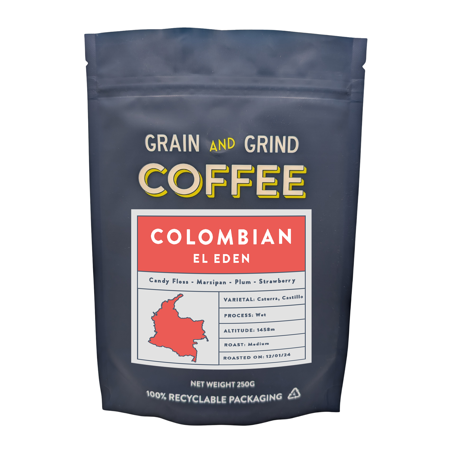 Grain and Grind Colombian El Eden
