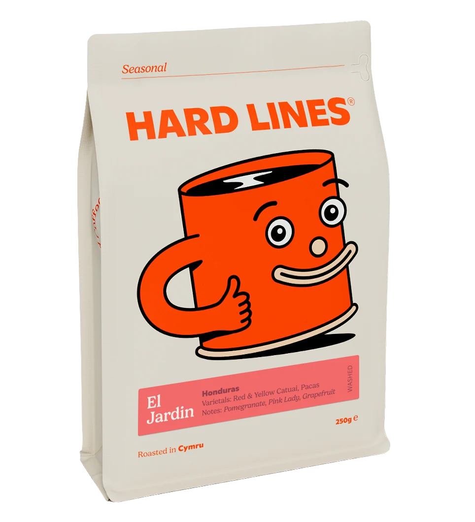 Hard Lines Coffee Honduras El Jardin