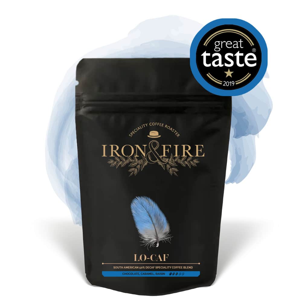 Iron & Fire Lo Caf Low Caffeine speciality blend