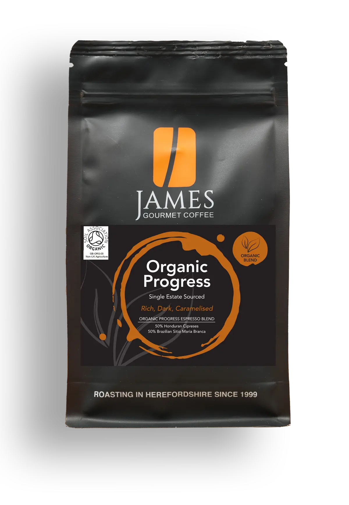 James Gourmet Coffee ORGANIC Progress Blend