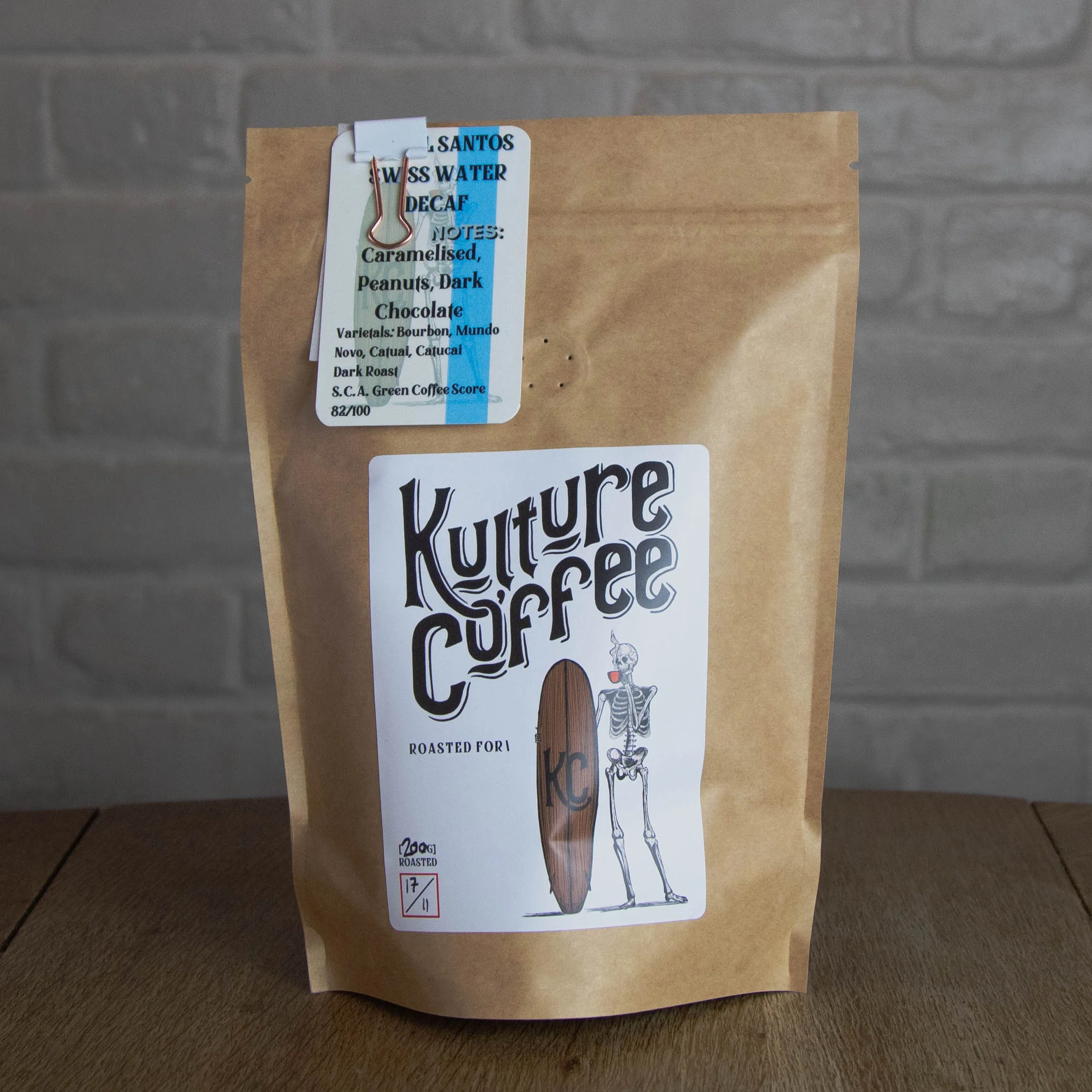Kulture Coffee Brazil Santos Decaf