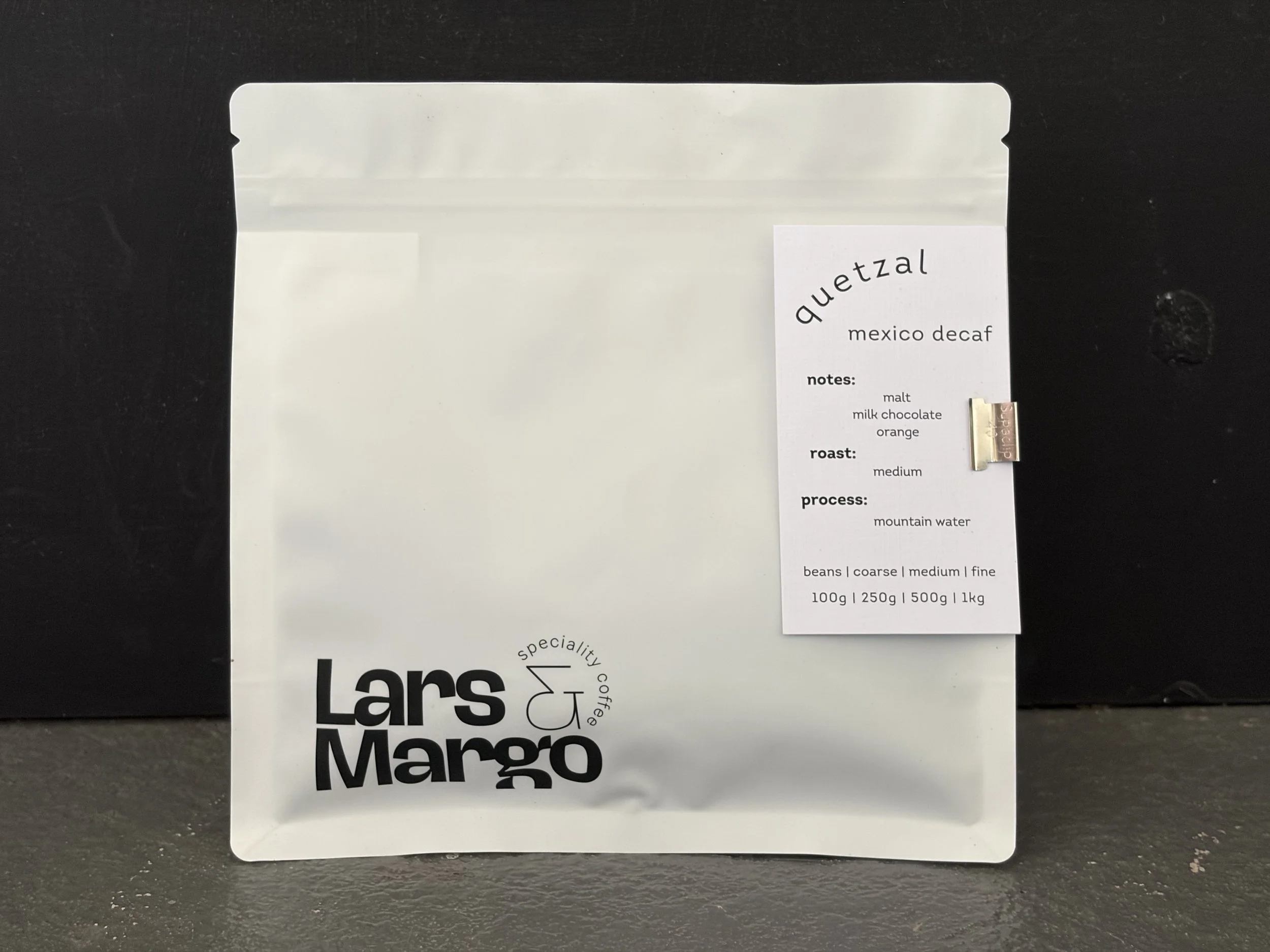 Lars & Margo Mexican Mountain Water Decaf