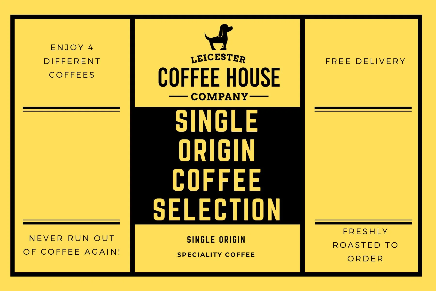 Leicester Coffee House Company Selection