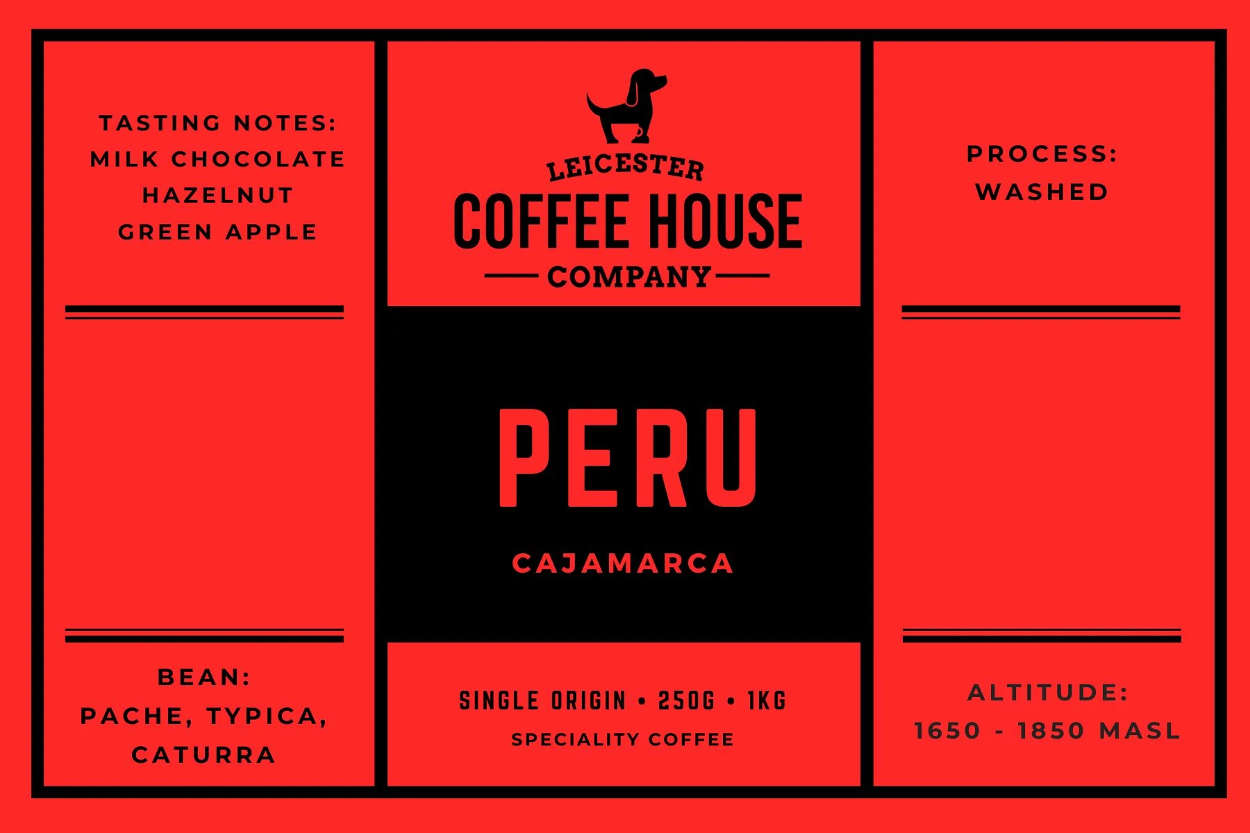 Leicester Coffee House Company Peru