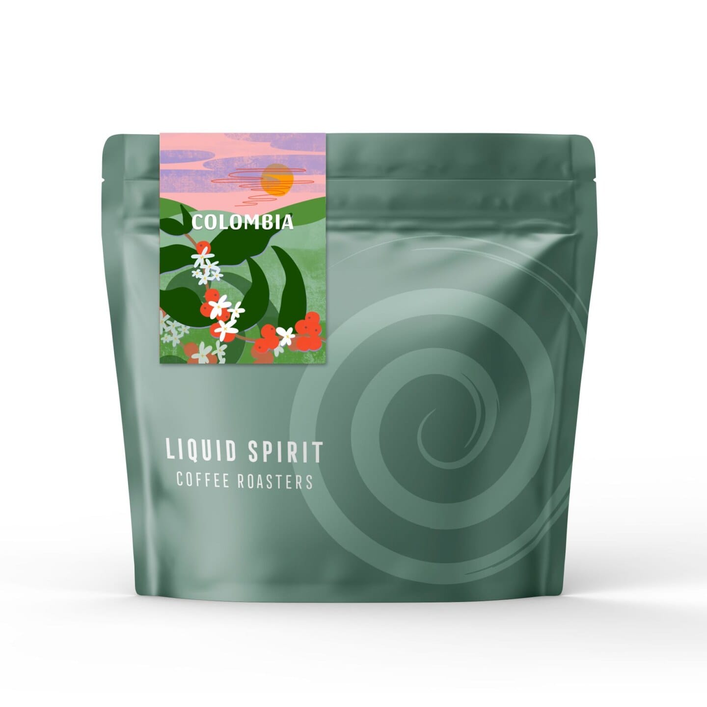 Liquid Spirit COLOMBIA Milk Chocolate Butterscotch Apricot