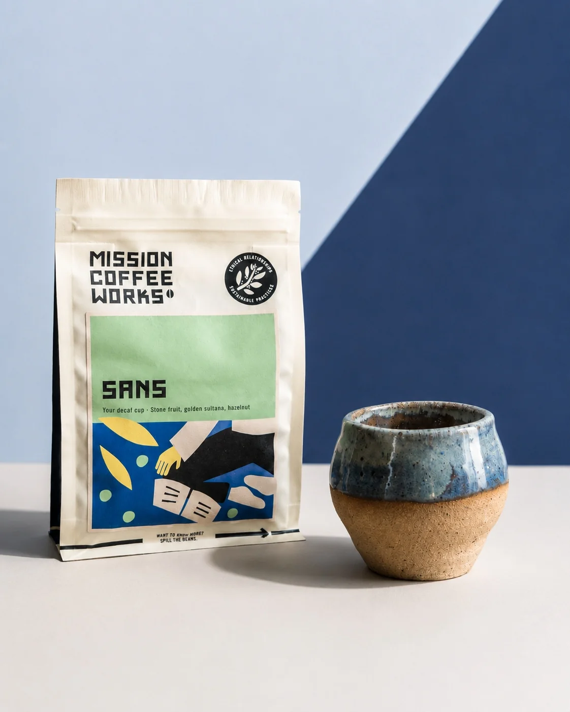 Mission Coffee Works Sans Decaf Espresso