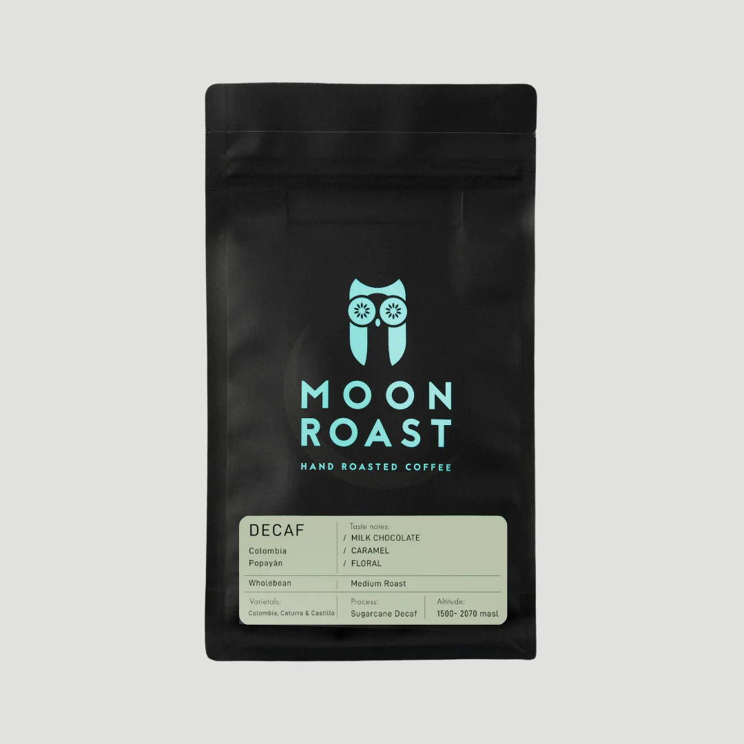 Moon Roast Coffee Decaf Colombia Popayán