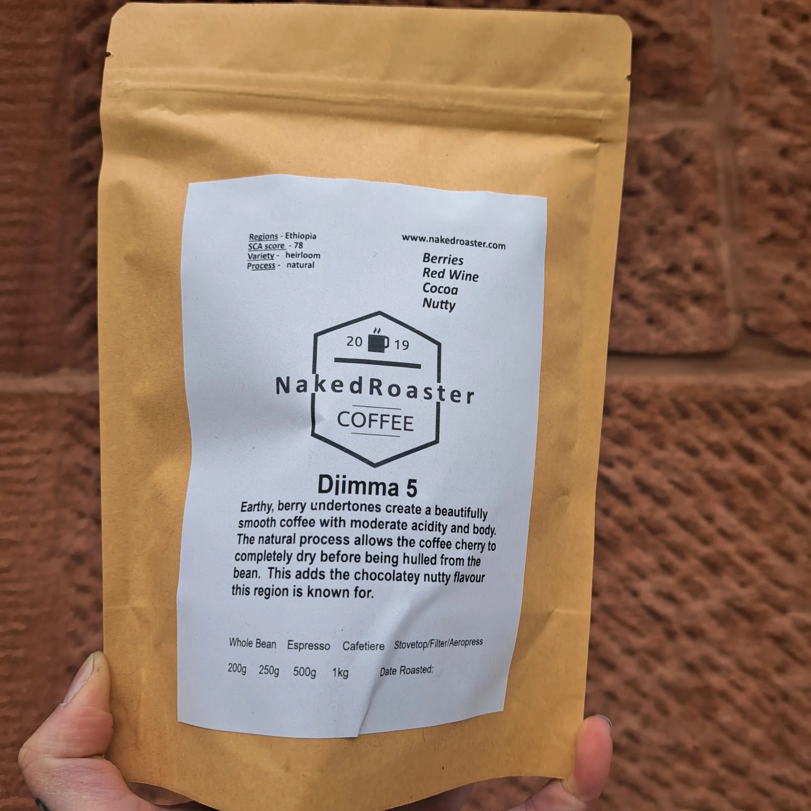 Naked Roaster Djimma 5