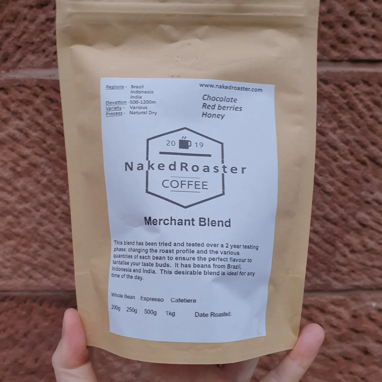 Naked Roaster Merchant Blend